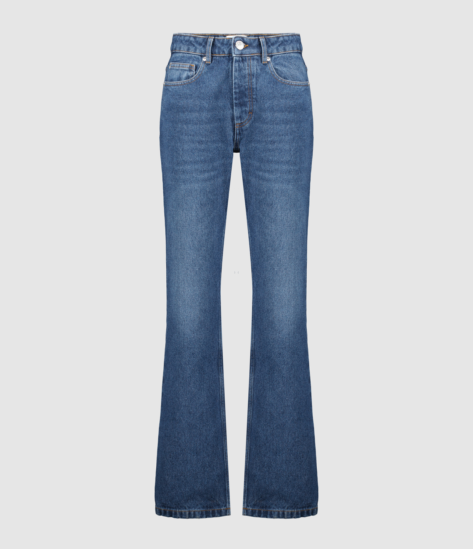 Jean Straight Fit Bleu Used