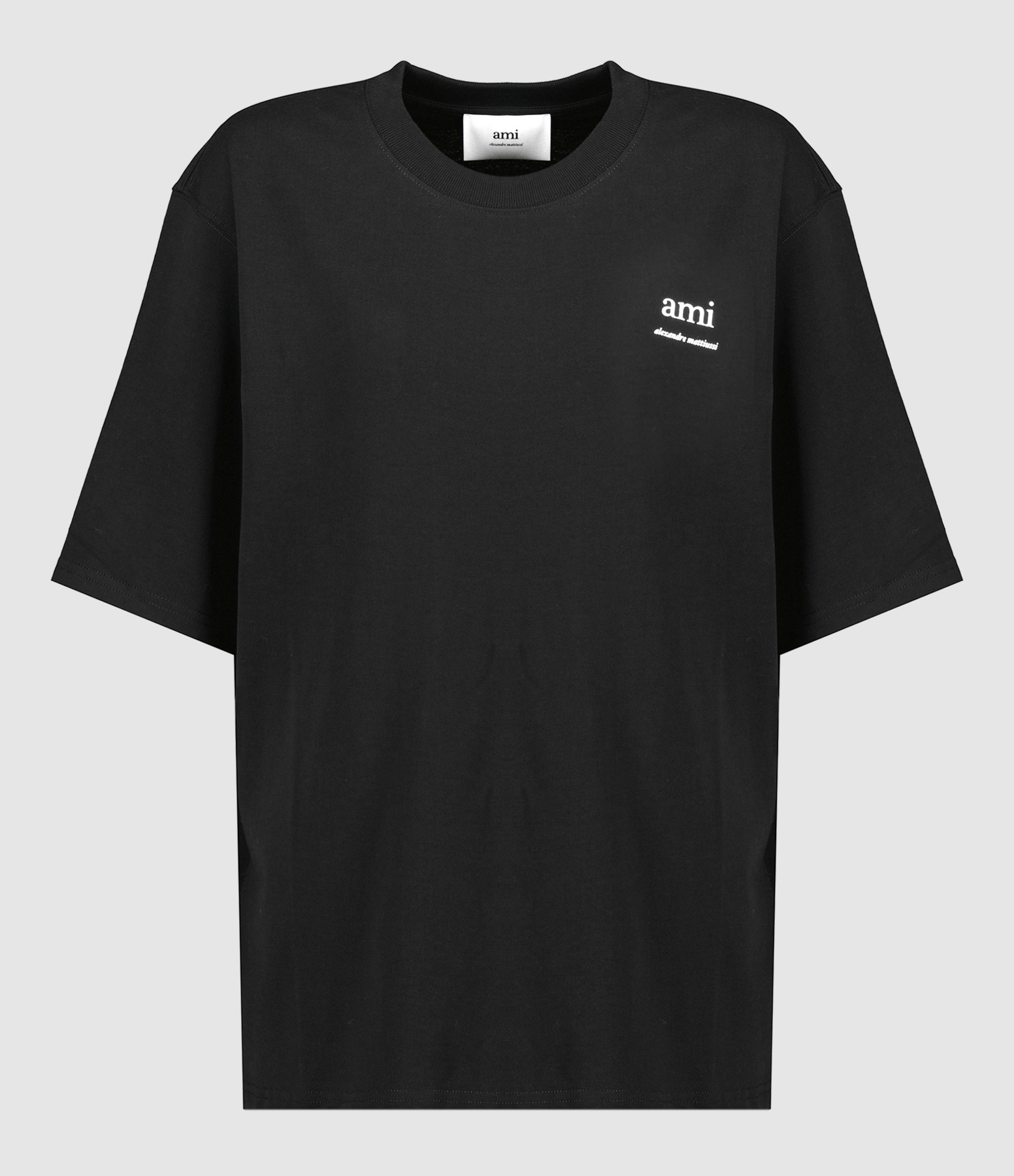 Tee-shirt Ami de Cœur Alexandre Mattiussi Noir
