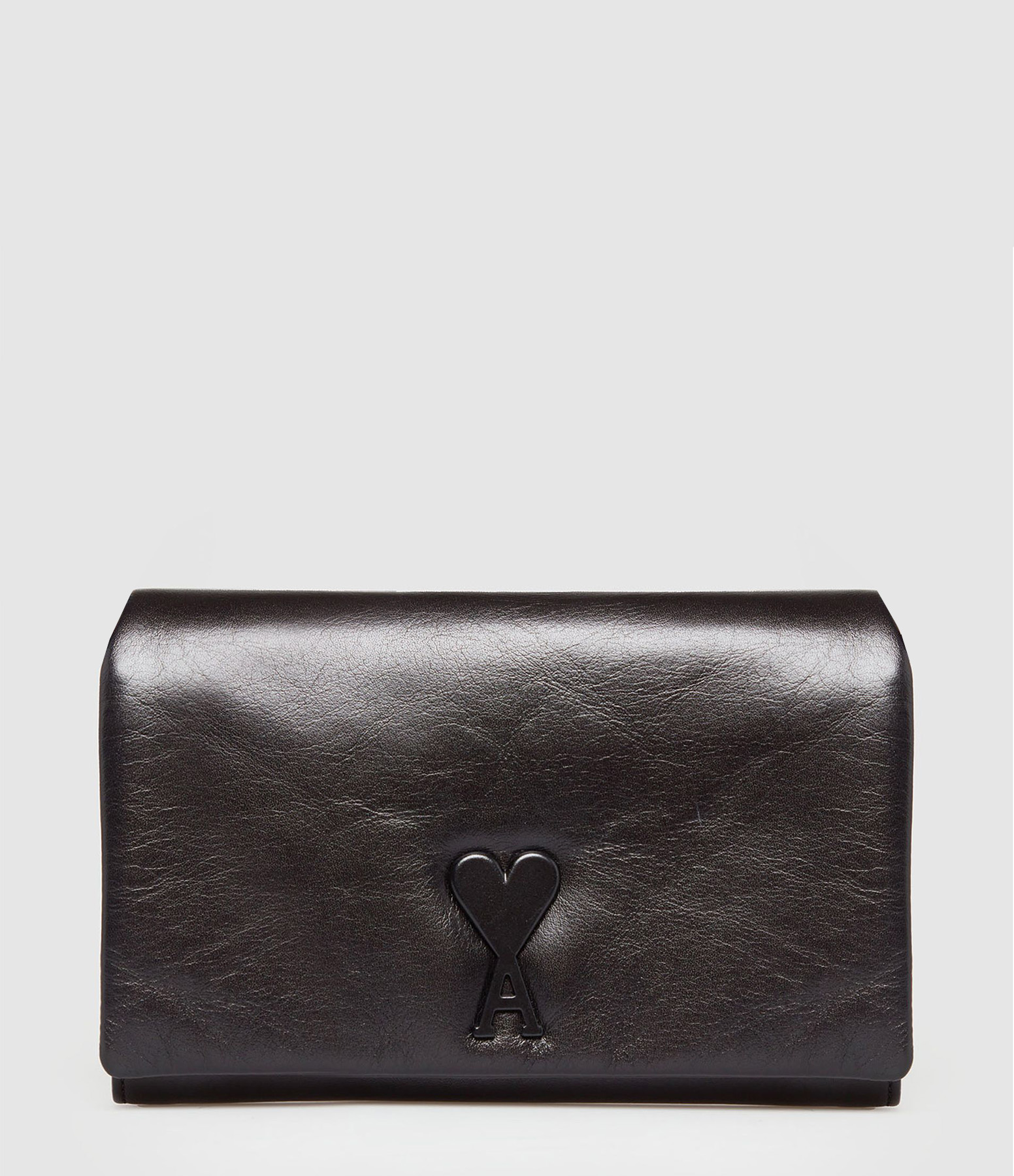 Wallet On Strap Voulez Vous Cuir Noir