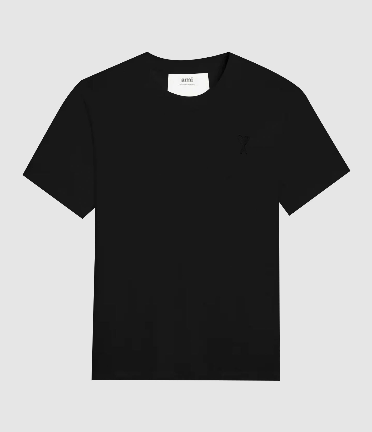 Tee-shirt Ami de Cœur Tonal Noir