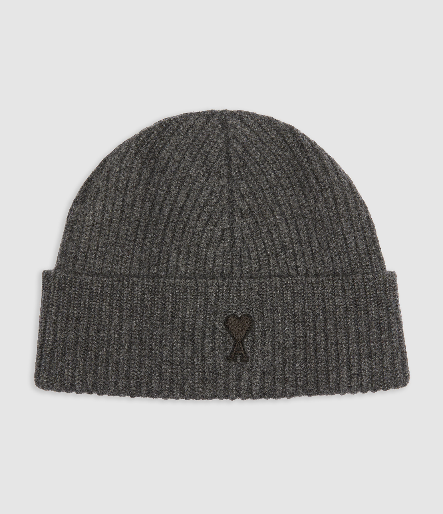 Bonnet Ami de Cœur Gris Chiné Noir