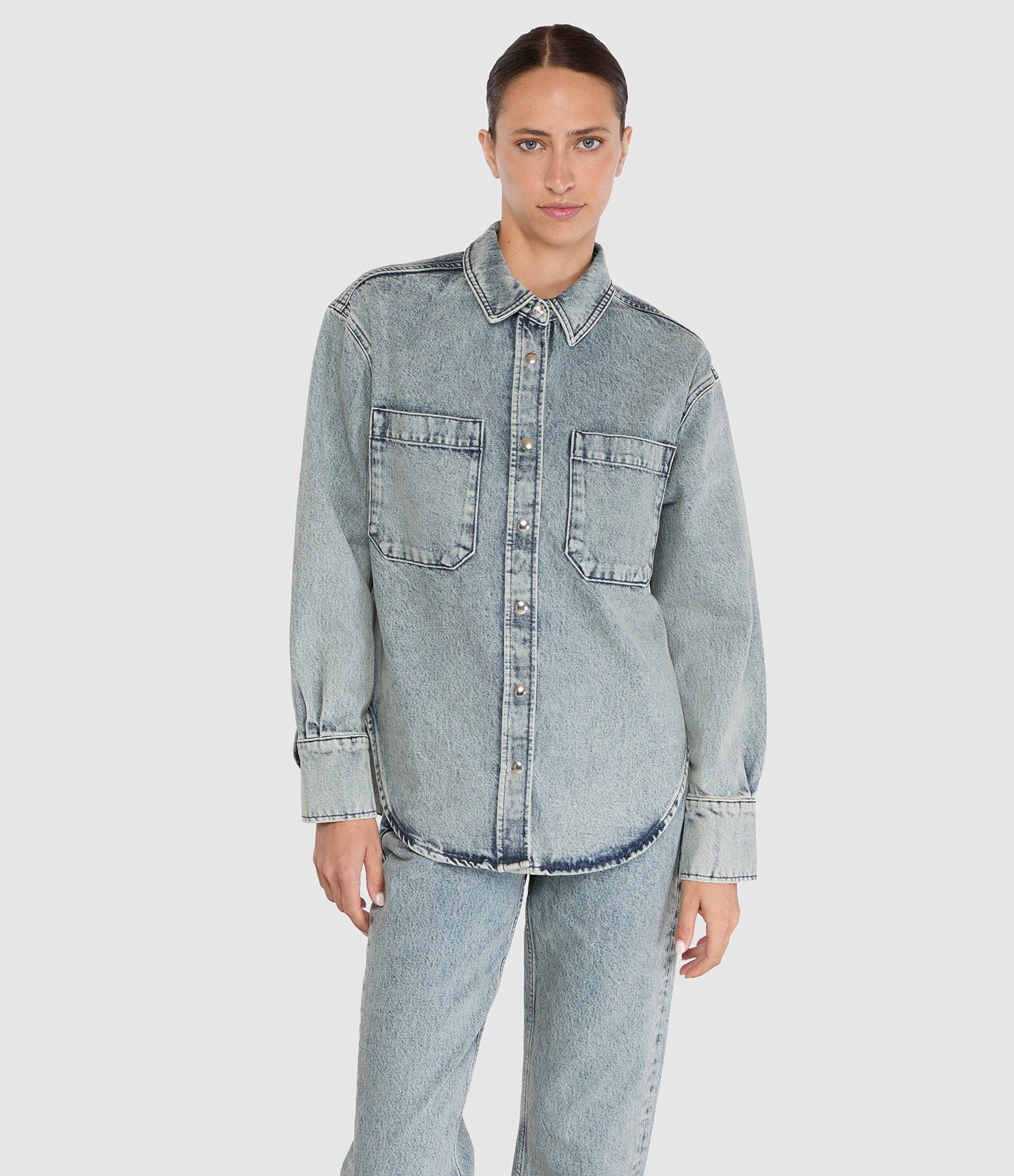 Chemise Samy Snow Blue