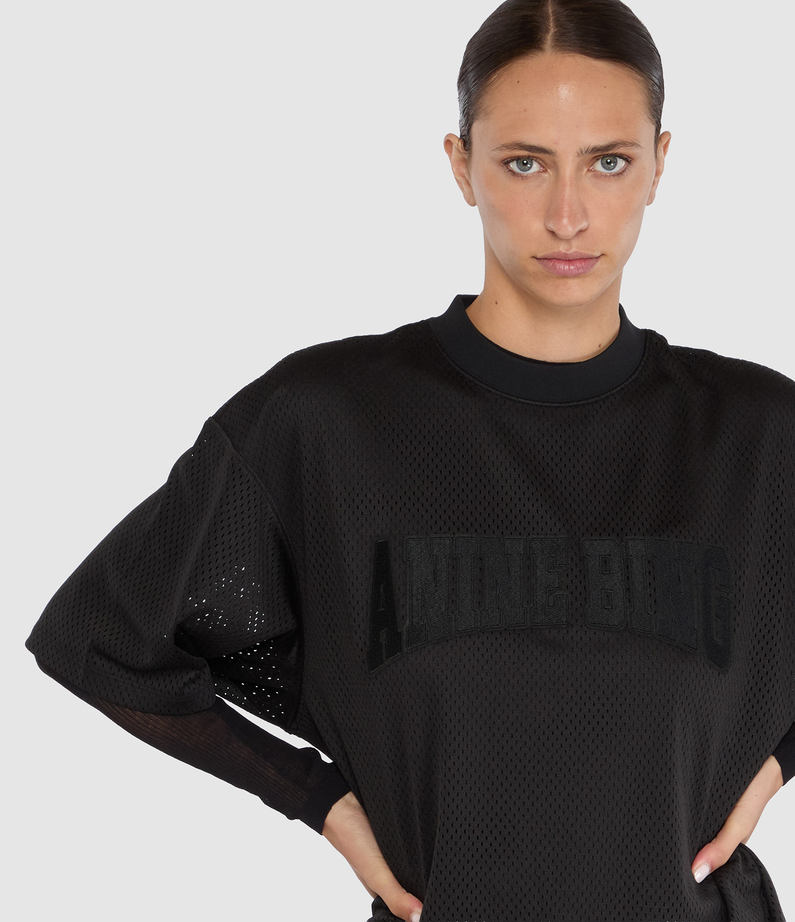 Tee Shirt Nell Tee Mesh Black