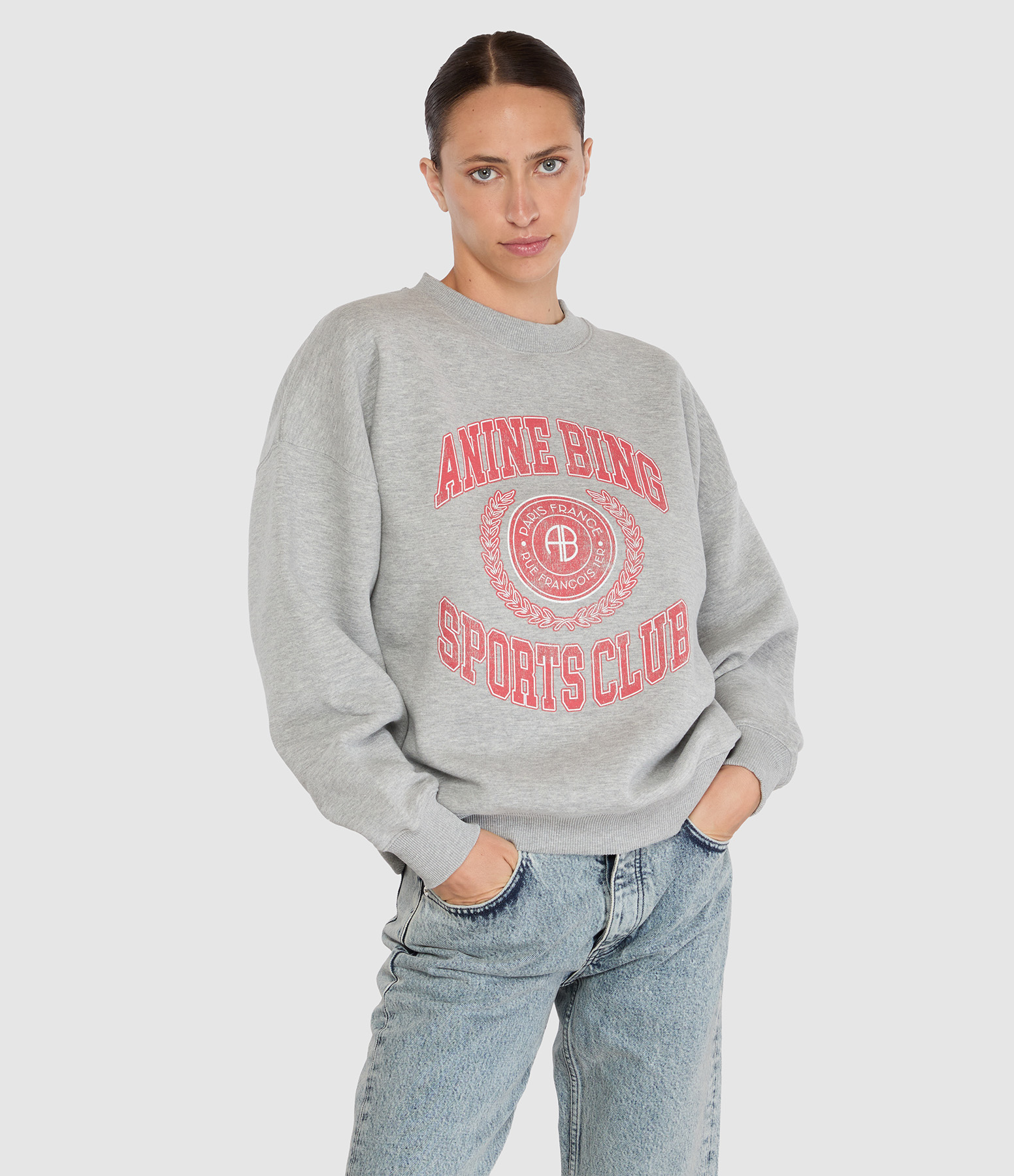 Sweatshirt Miles Collegiate Grey