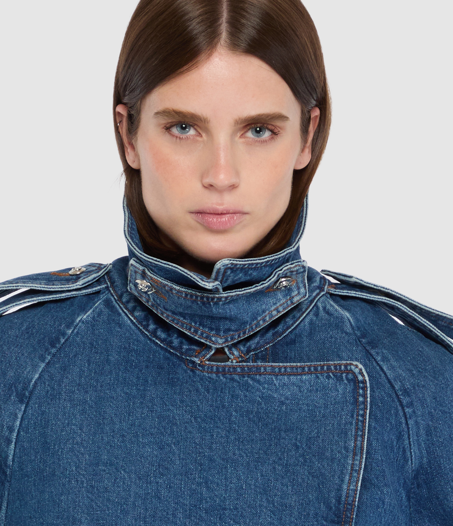 Trench Pascale Clean Indigo
