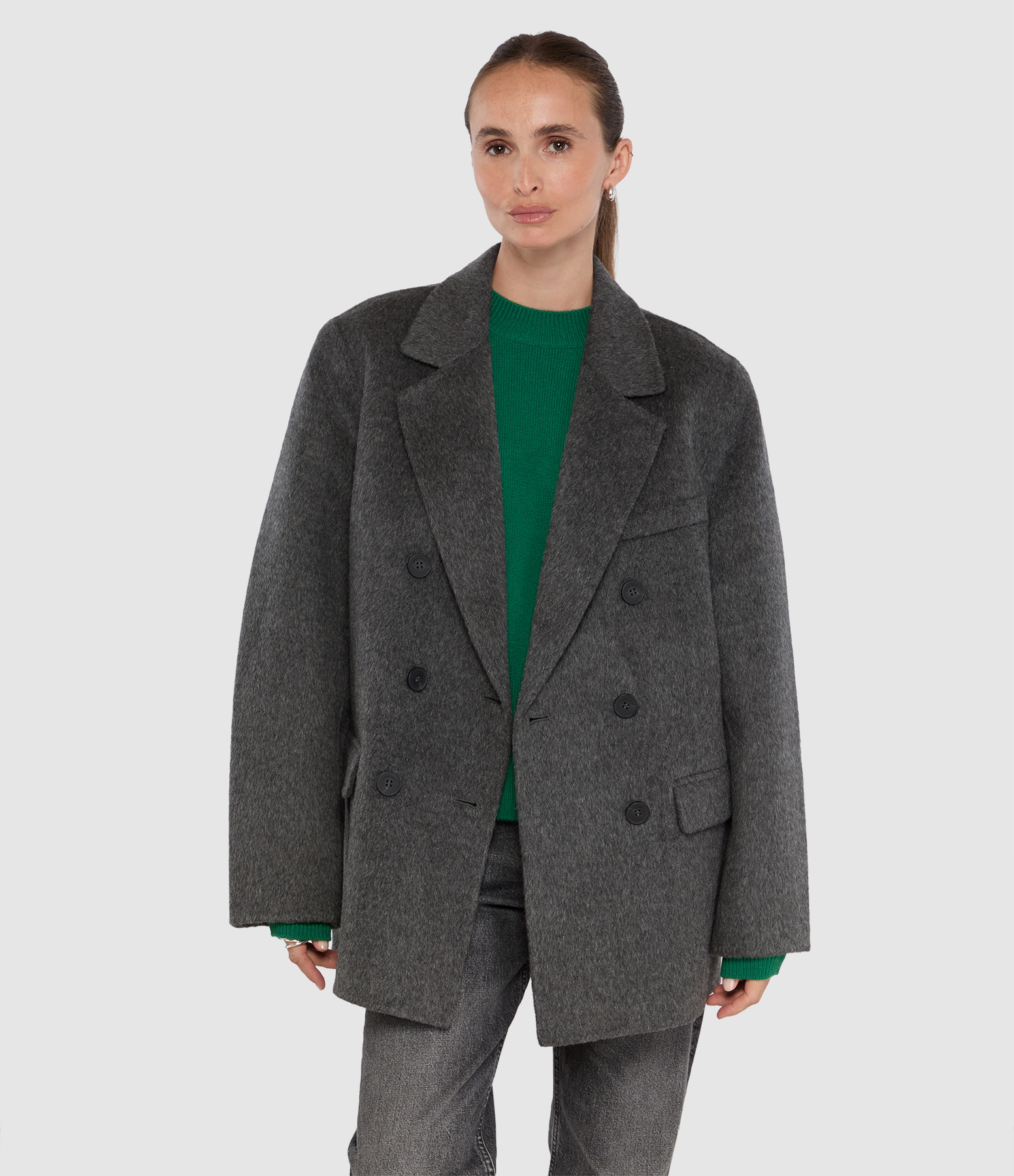 Manteau Sali Dark Grey