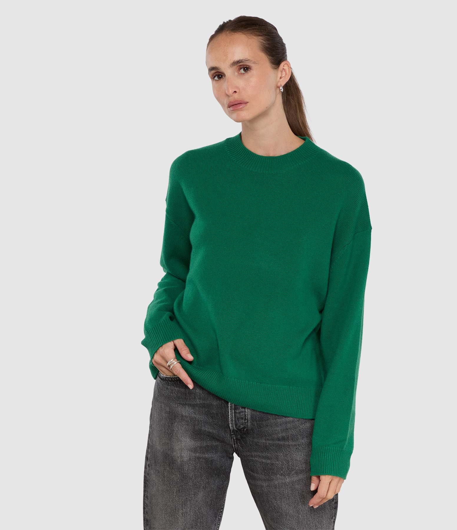 Pull Lee Crew Green