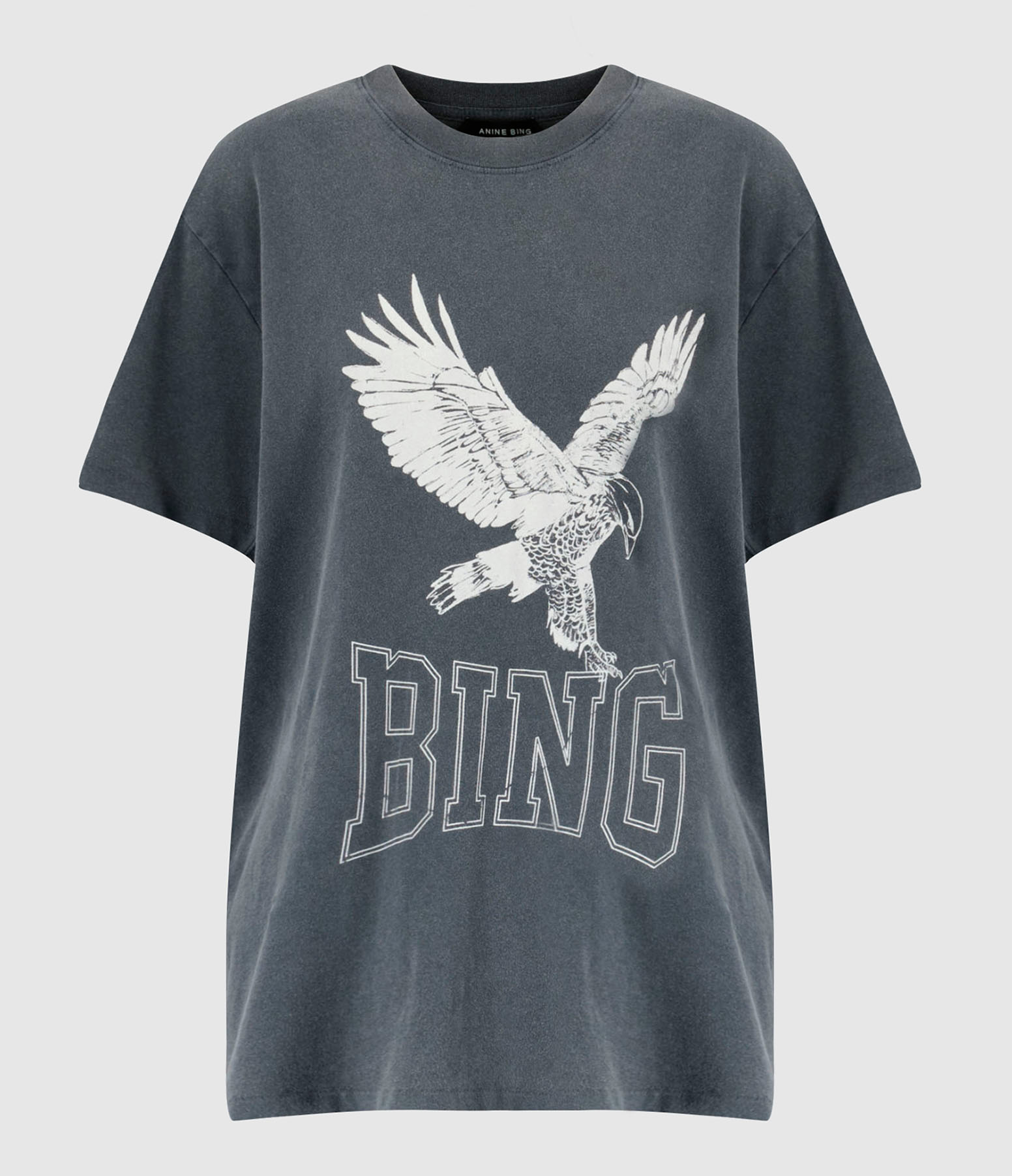 Tee-shirt Lili Retro Eagle Washed Black