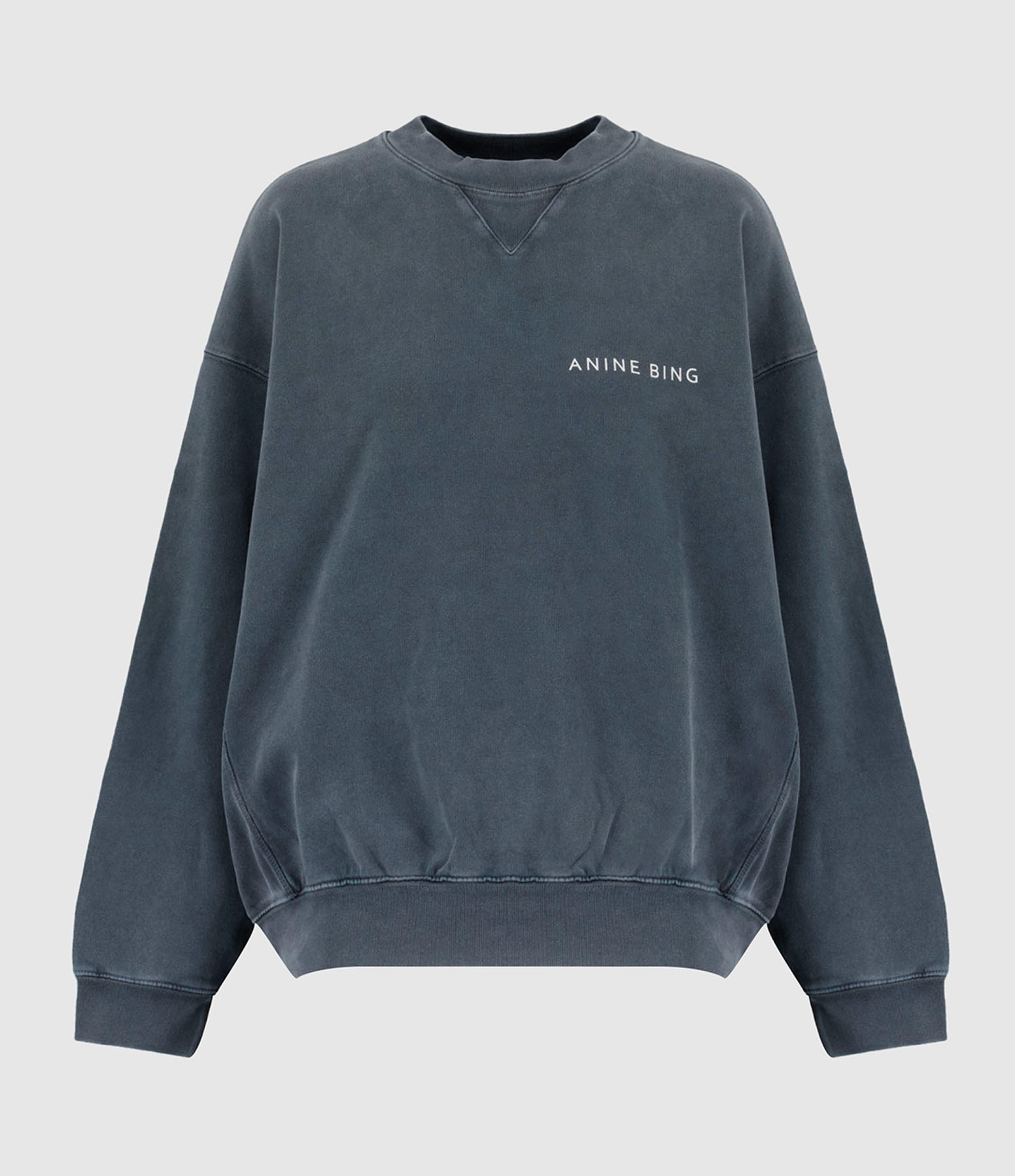 Sweatshirt Jaci Twisted Snake Washed Black