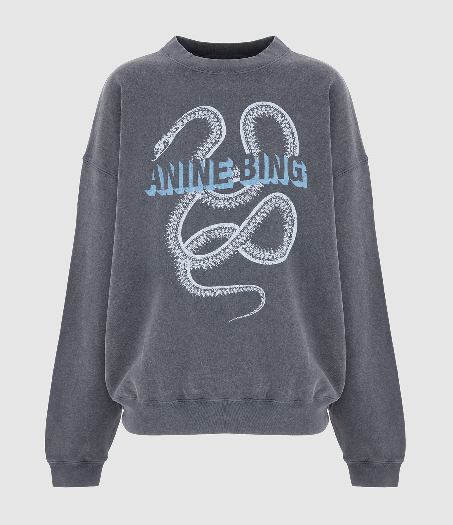 Sweatshirt Harvey Washed Black