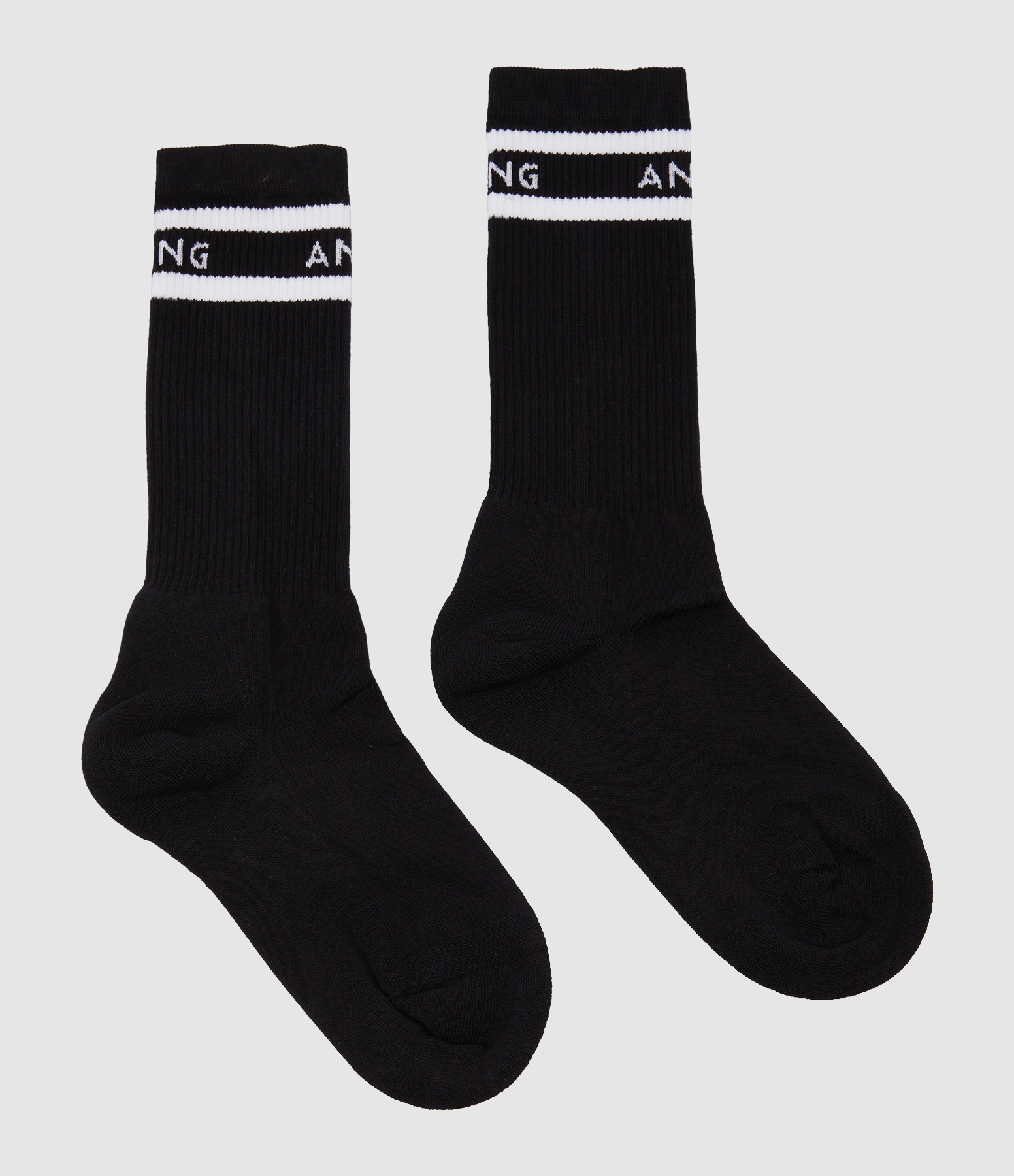 Chaussettes Sully Sporty Black And White Stripe