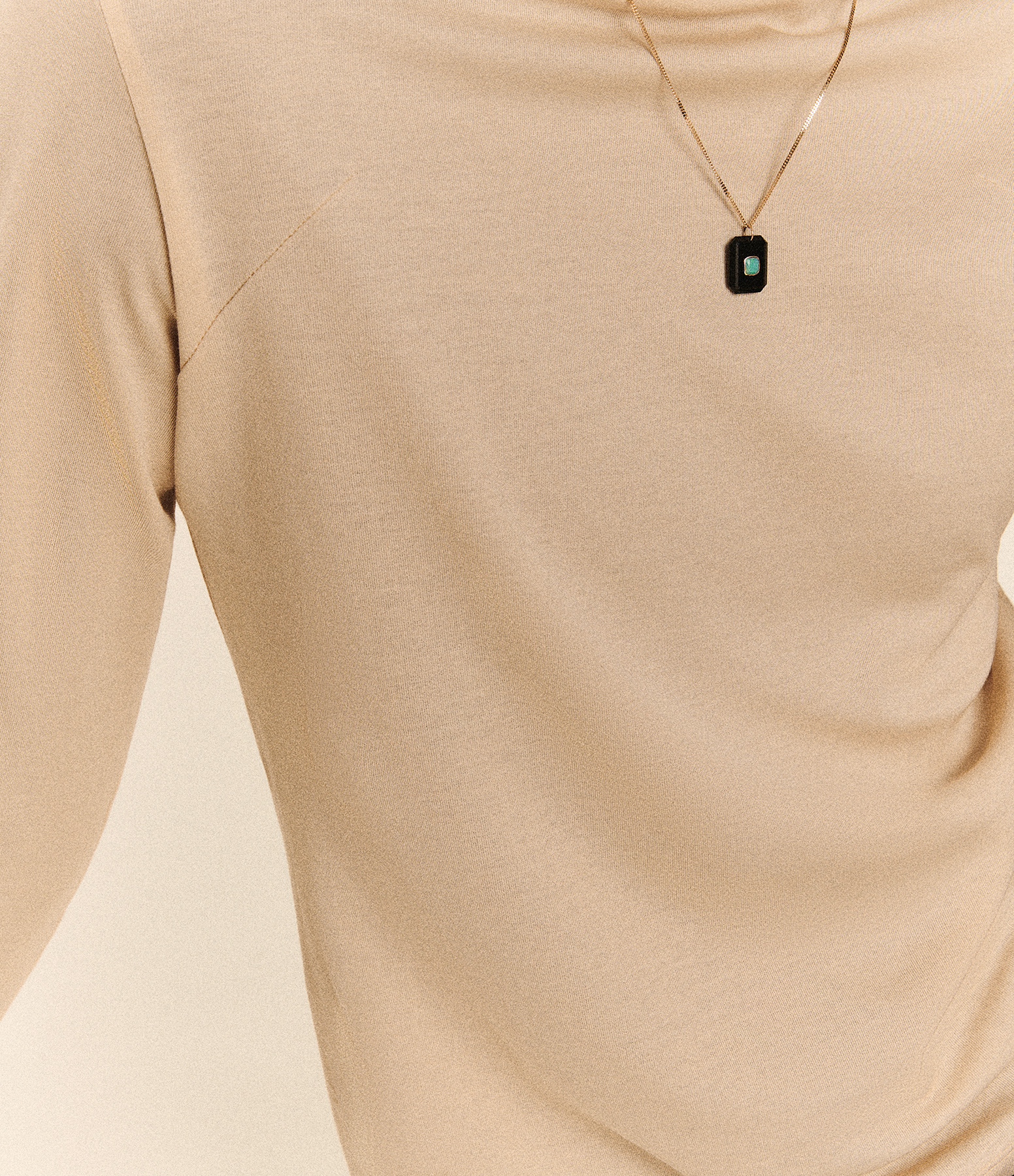 Collier Anton Black Onyx N°2 Noir