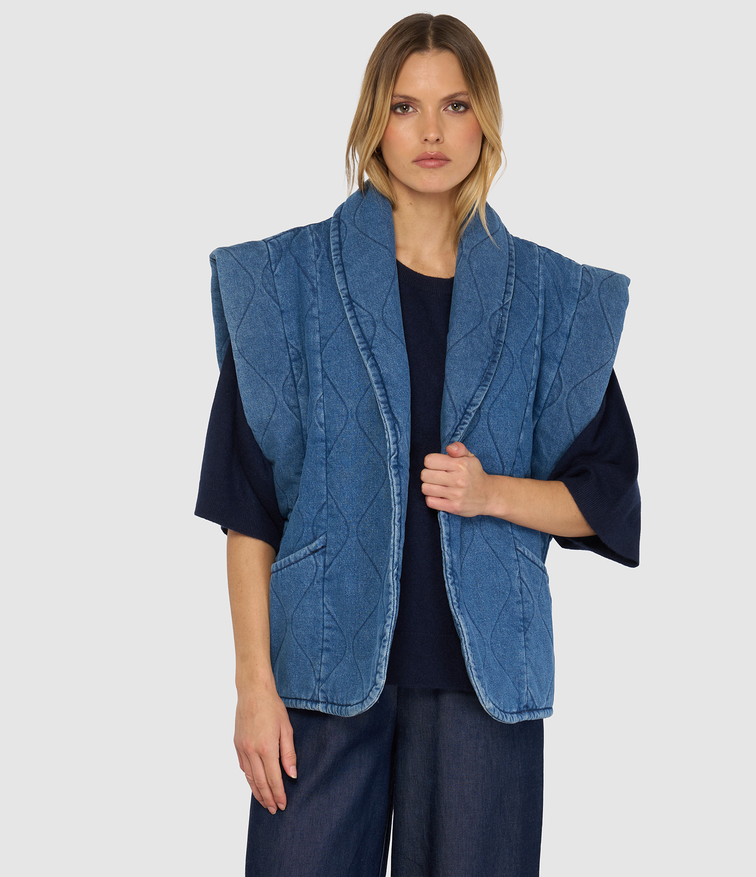 Veste Brook 1 Denim Stone Wash
