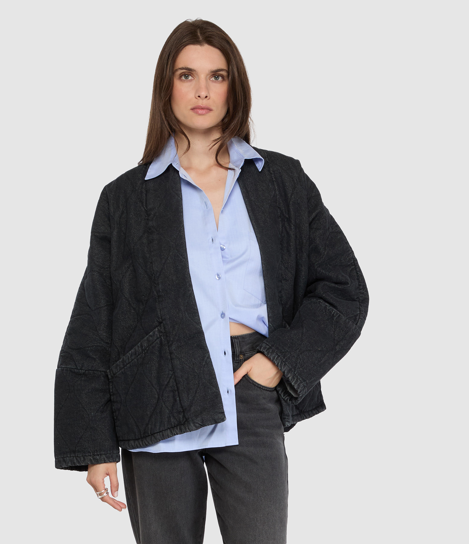 Veste Chic 1 Dark Stone Wash