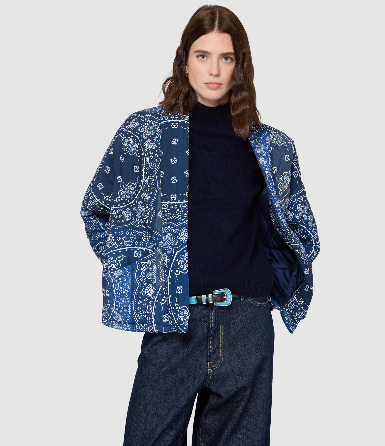 Veste Chicago Patch Navy