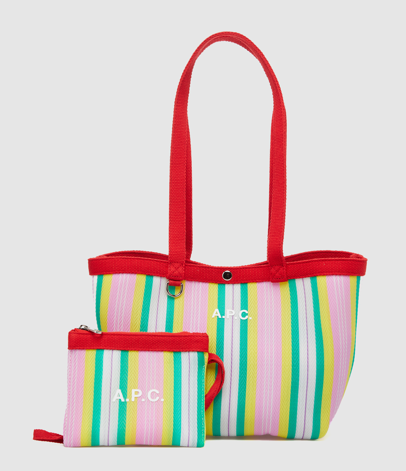 Cabas Citron Rose Multicolore, Capsule High Summer