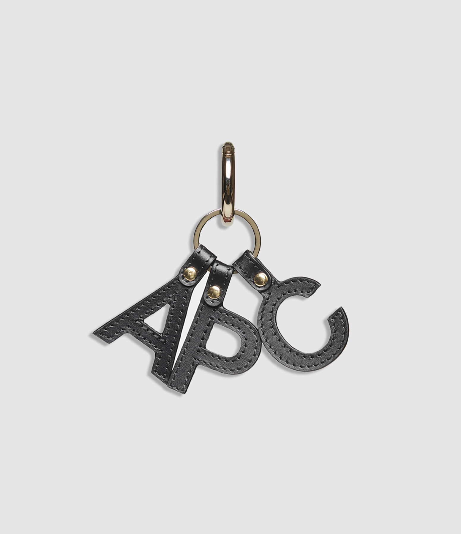 Porte-clés Lettres Noir