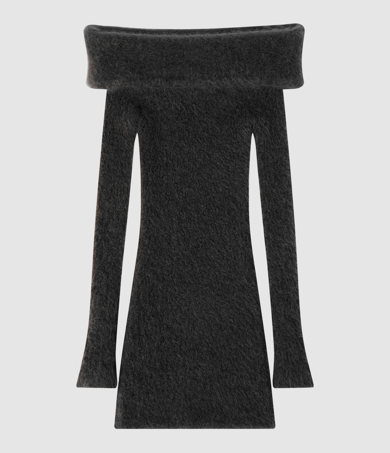 Robe Aria Mohair Noir