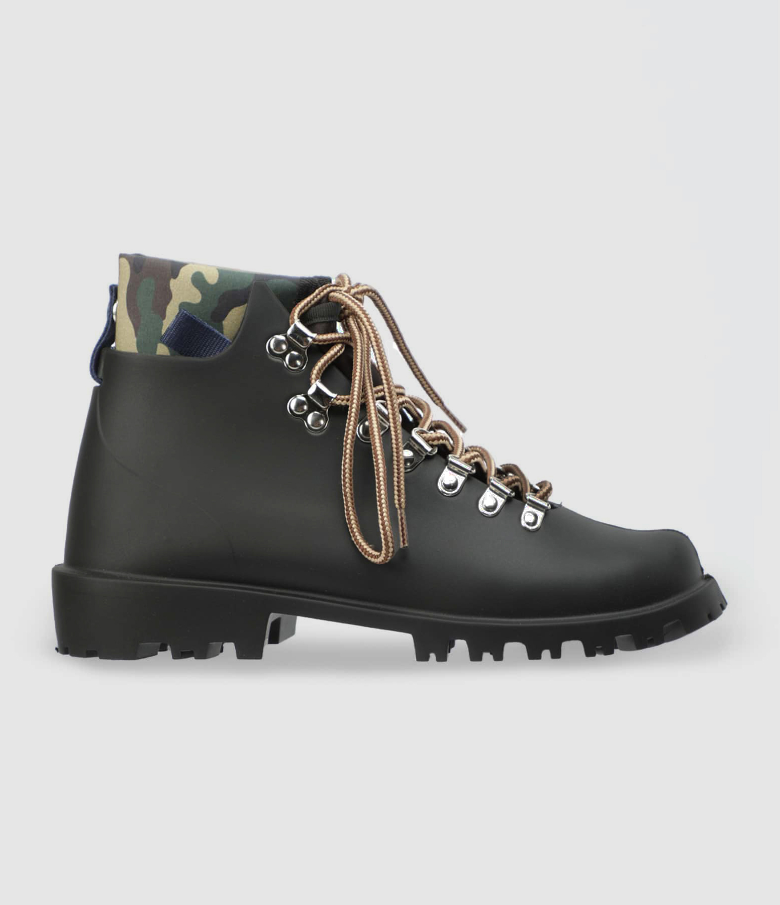 Bottines Colorado Néoprène Noir Camouflage, Collaboration Arizona Love x Véronika Loubry
