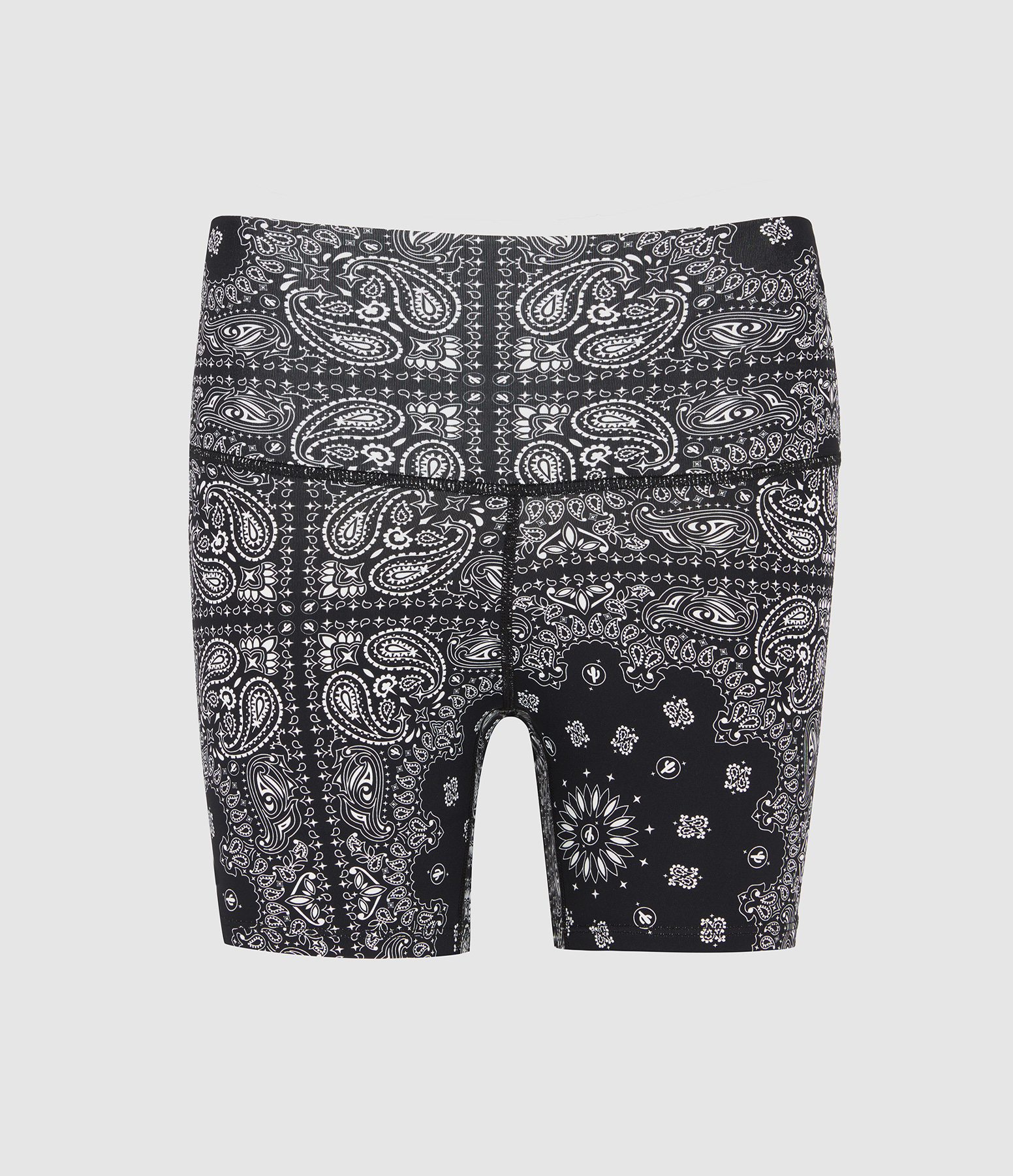 Short Yoga Black Bandana