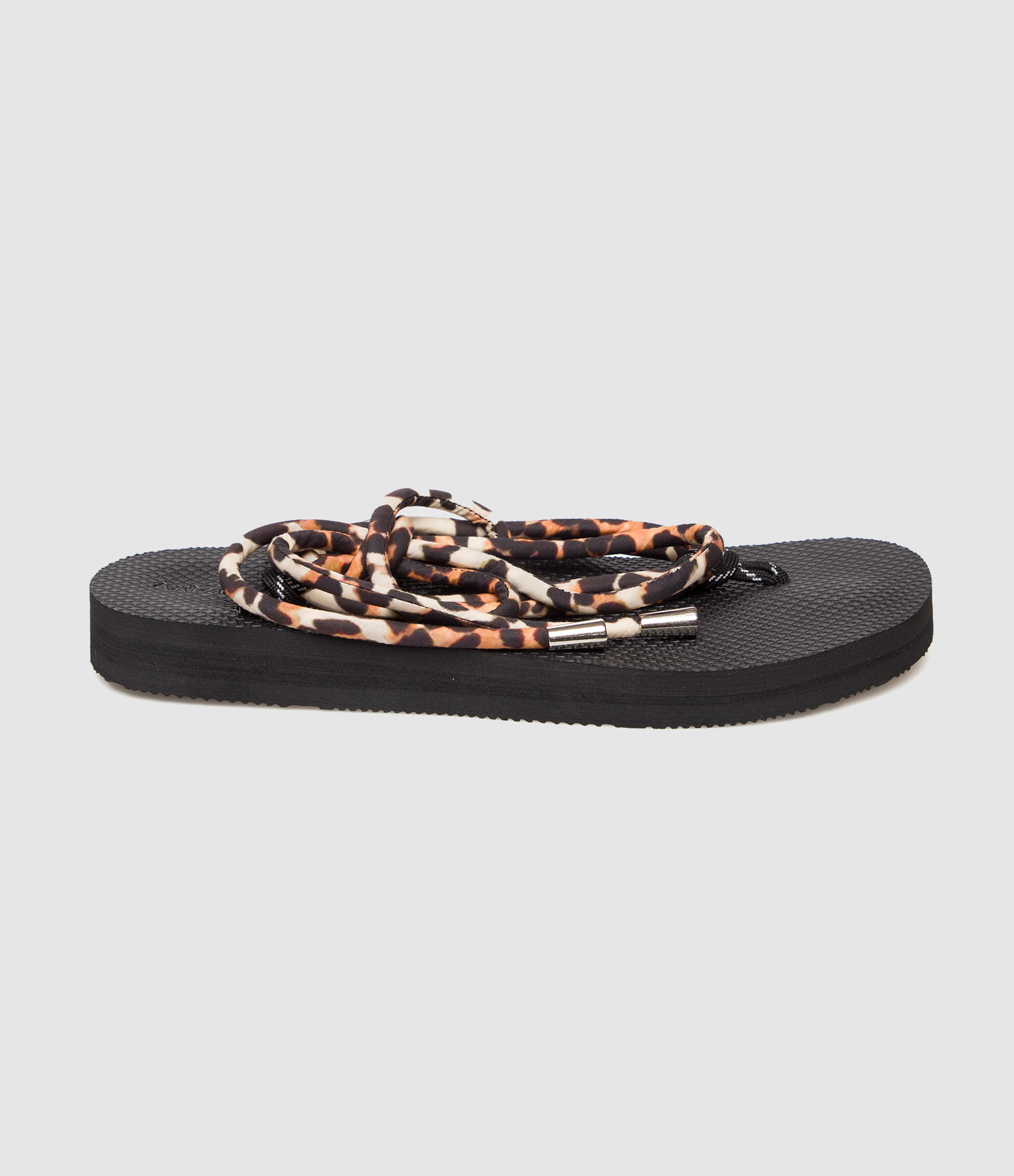 Sandales Trekky Tong Leopard