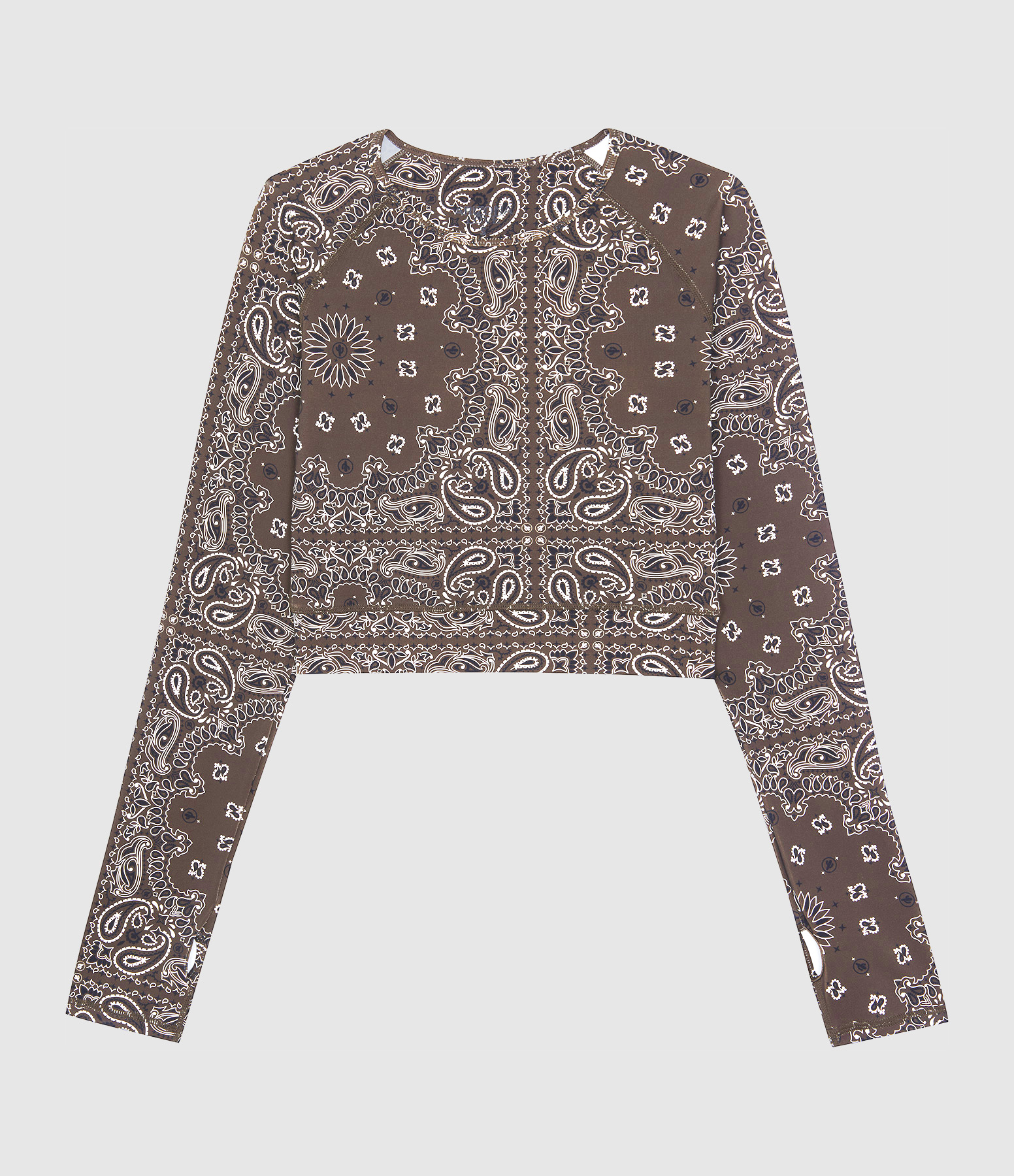 Tee-Shirt Yoga Long Sleeve Choco
