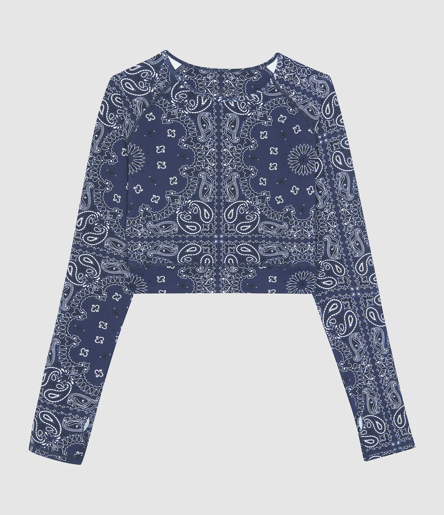 Tee-Shirt Yoga Long Sleeve Navy