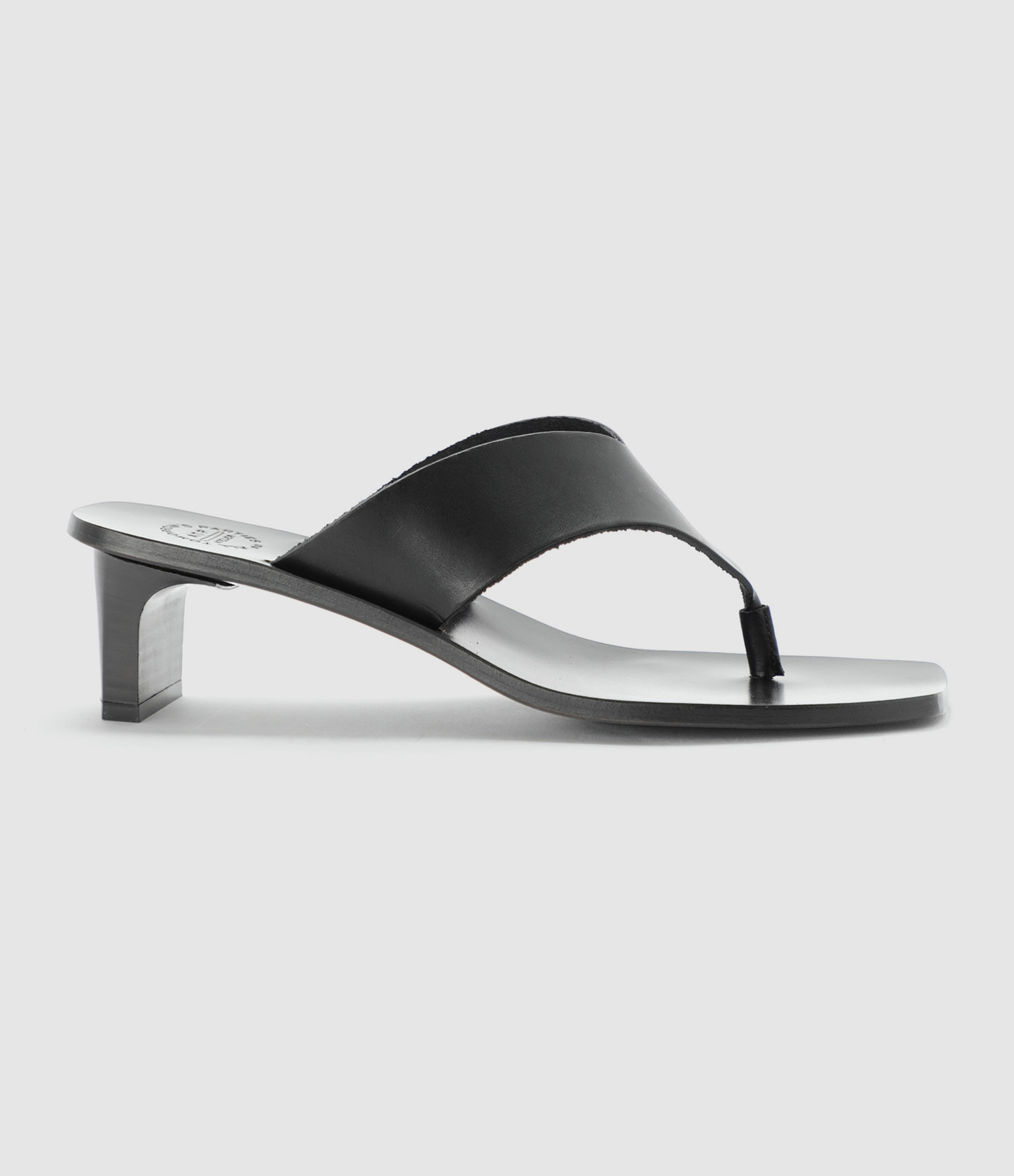 Mules Apricena Vachette Noir