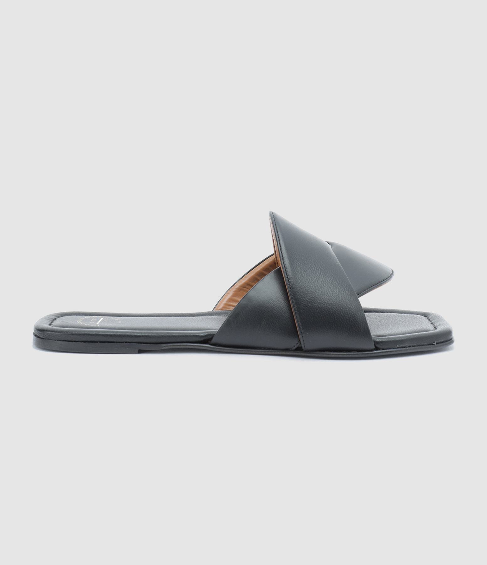 Mules Capurso Cuir Nappa Noir