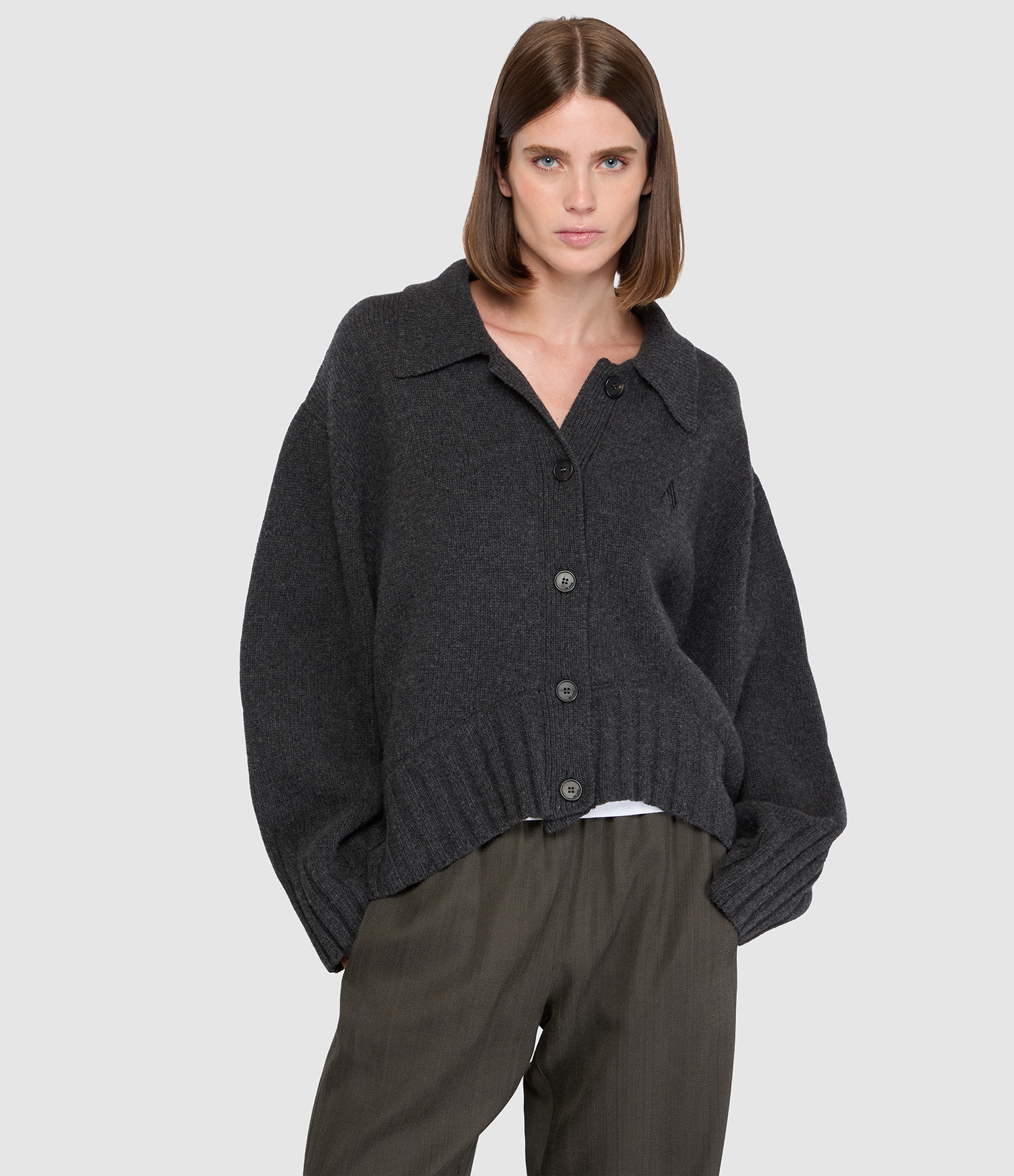 Cardigan Dark Grey