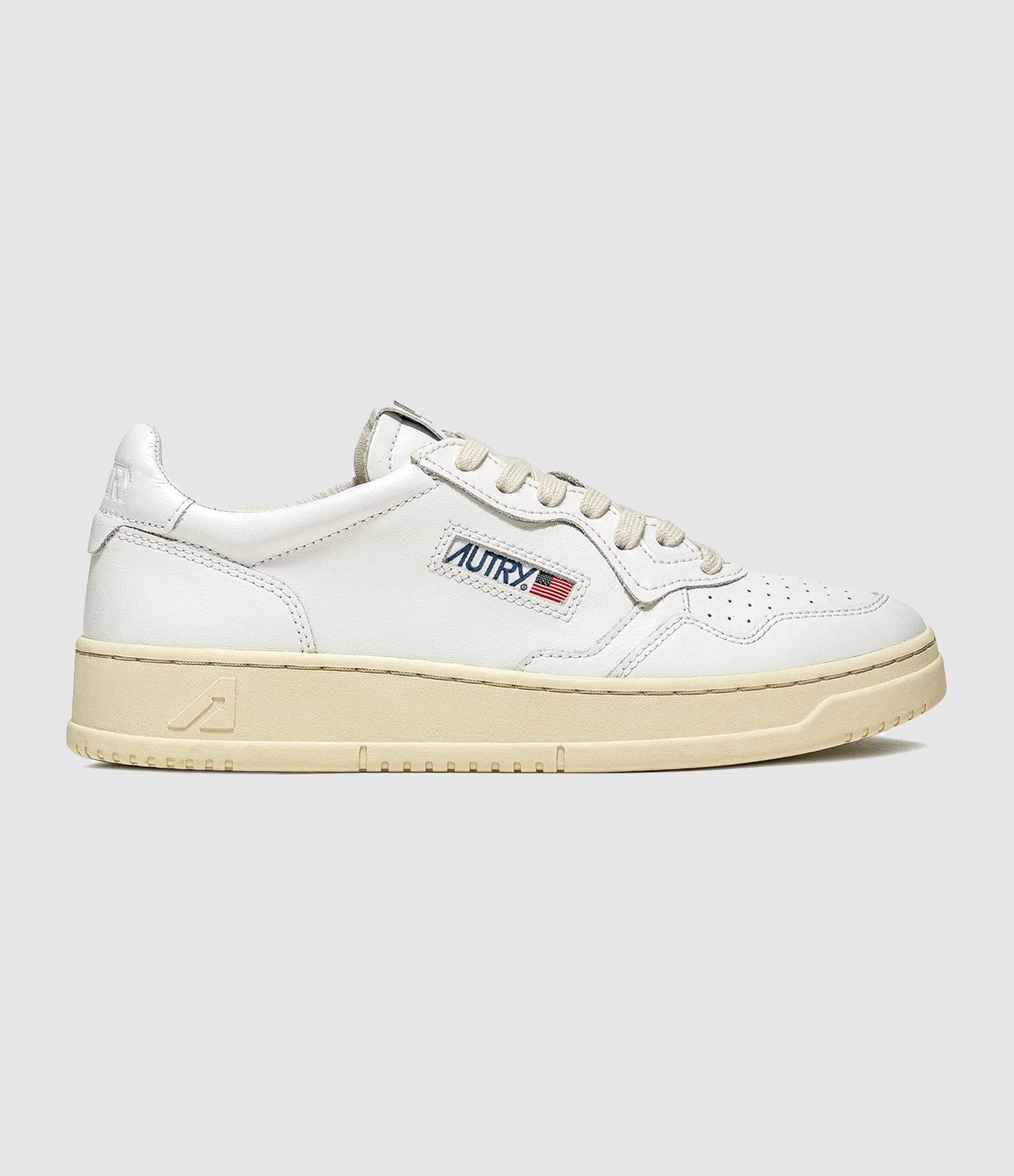 Baskets Homme Medalist Low Leat White