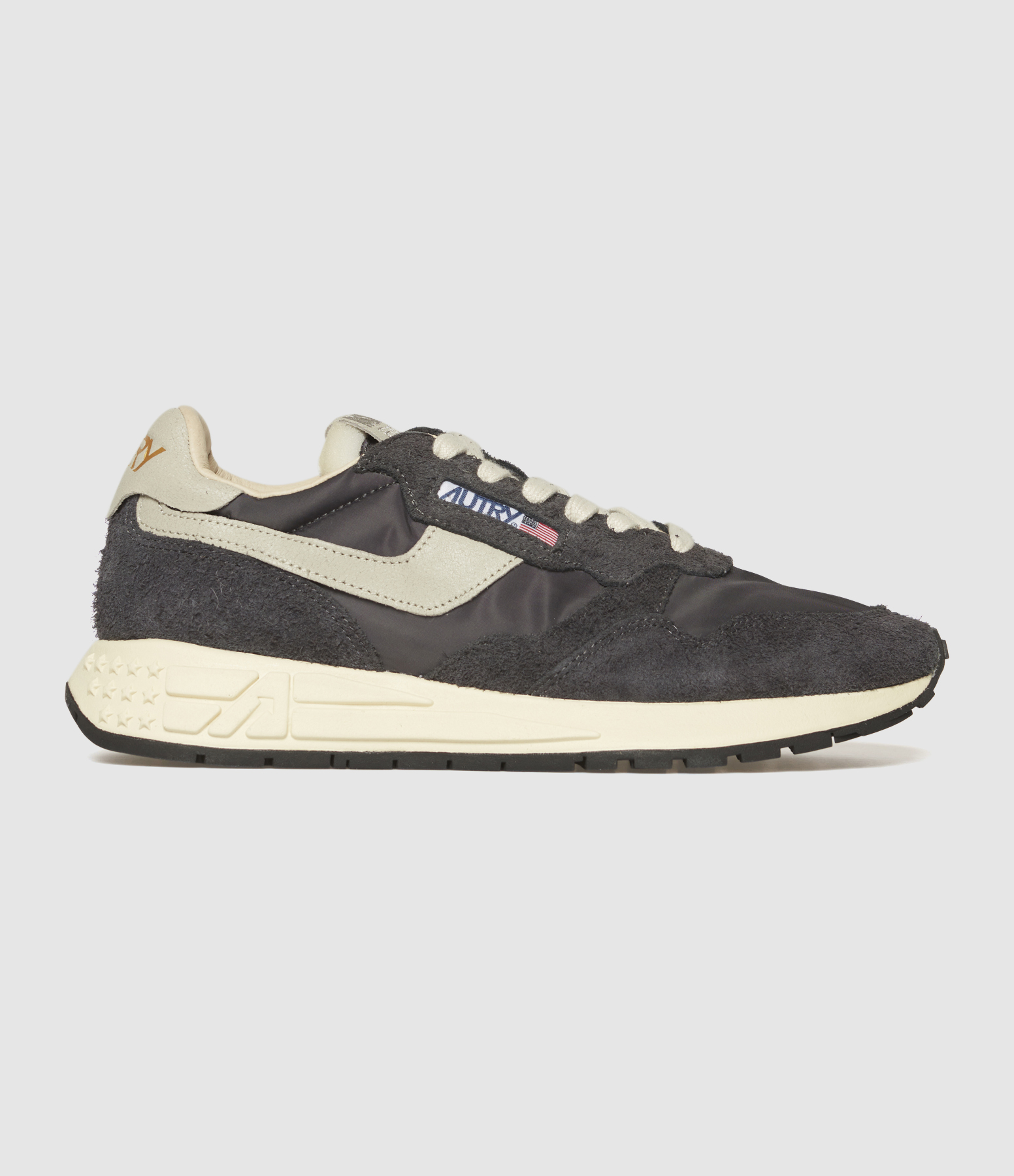Baskets Homme Reelwind Daim Nylon Noir