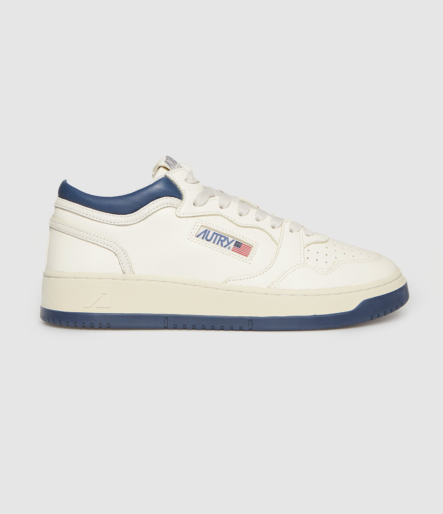 Baskets Homme Med-Way Mid Leat Crack Enblue Marsh