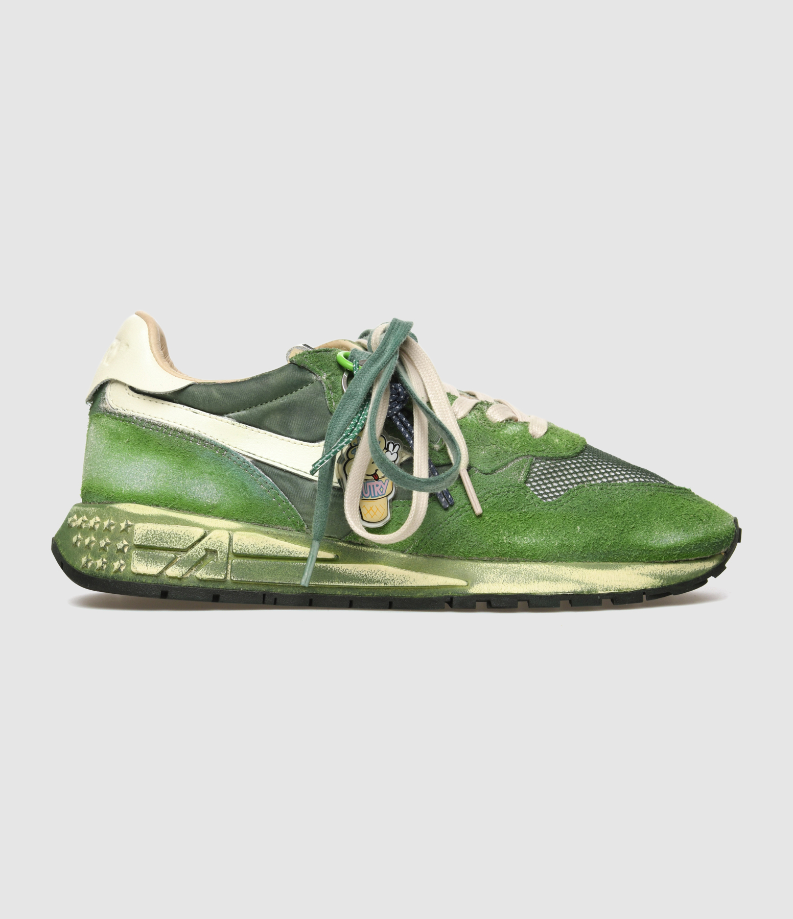 Baskets Homme Reelwind Sv Low Sue Nylnet Grn White