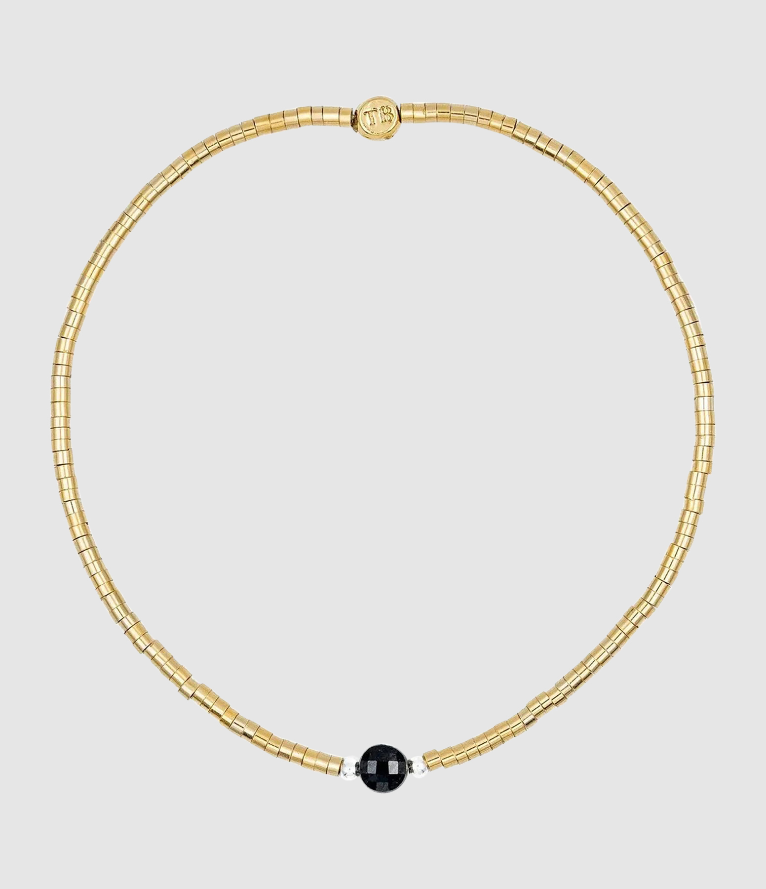Bracelet 1 Tour Ava 1 Spinelle Gold 16 cm
