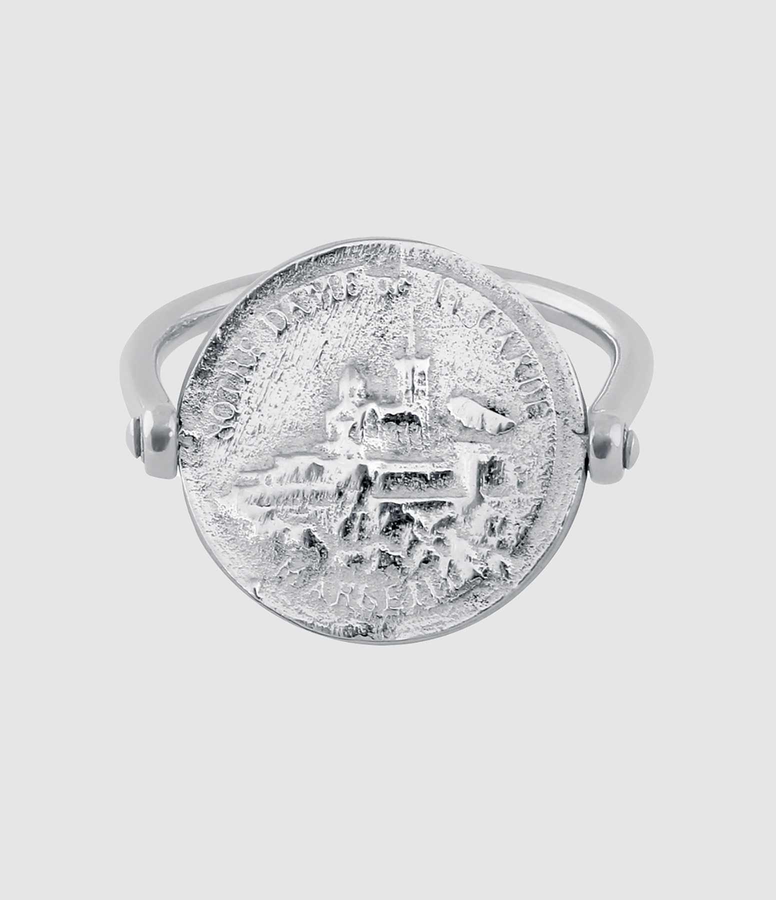 Bague Massilia Notre Dame de la Garde Argent