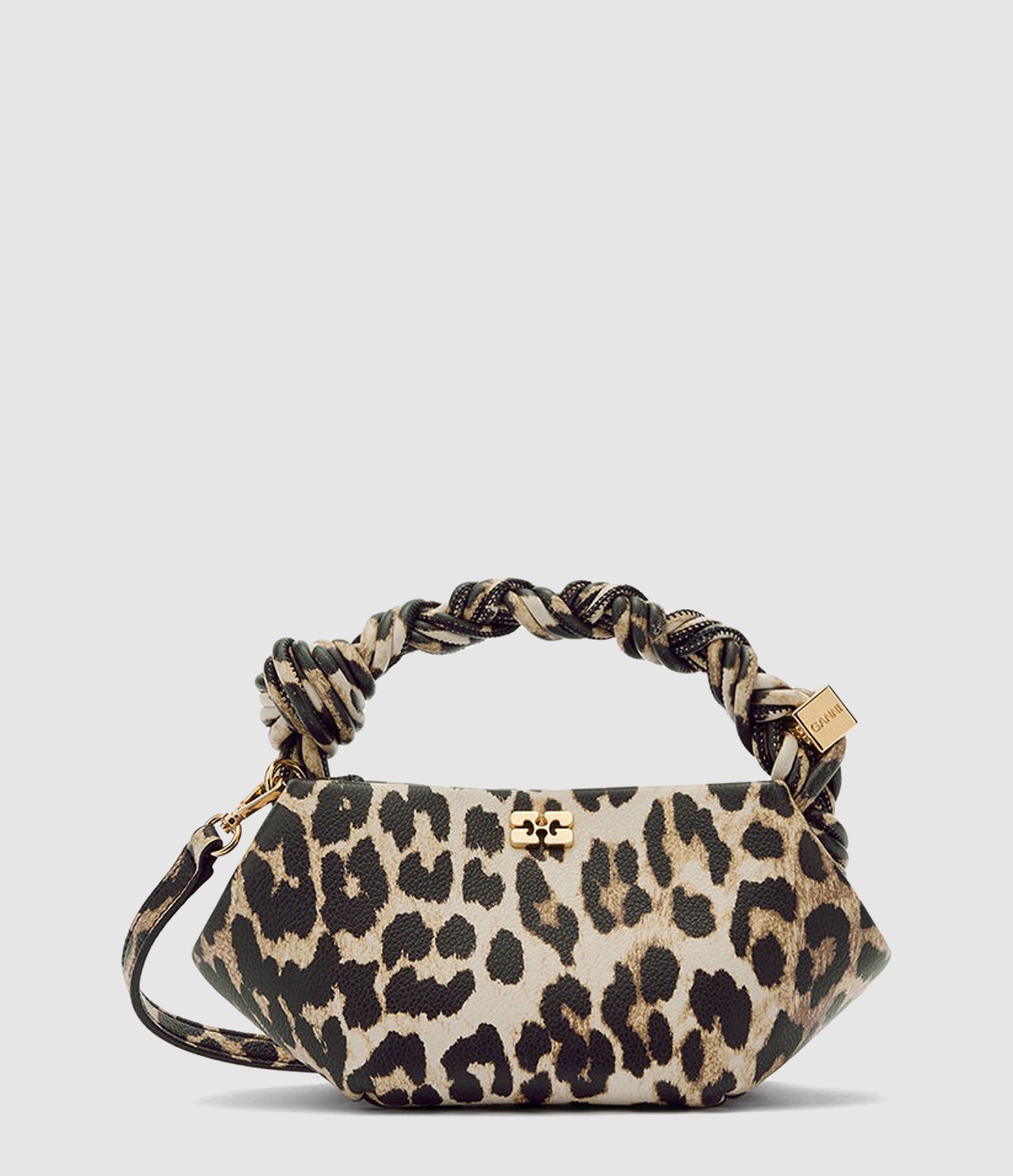 Sac Mini Bou Grained Printed Almond Milk
