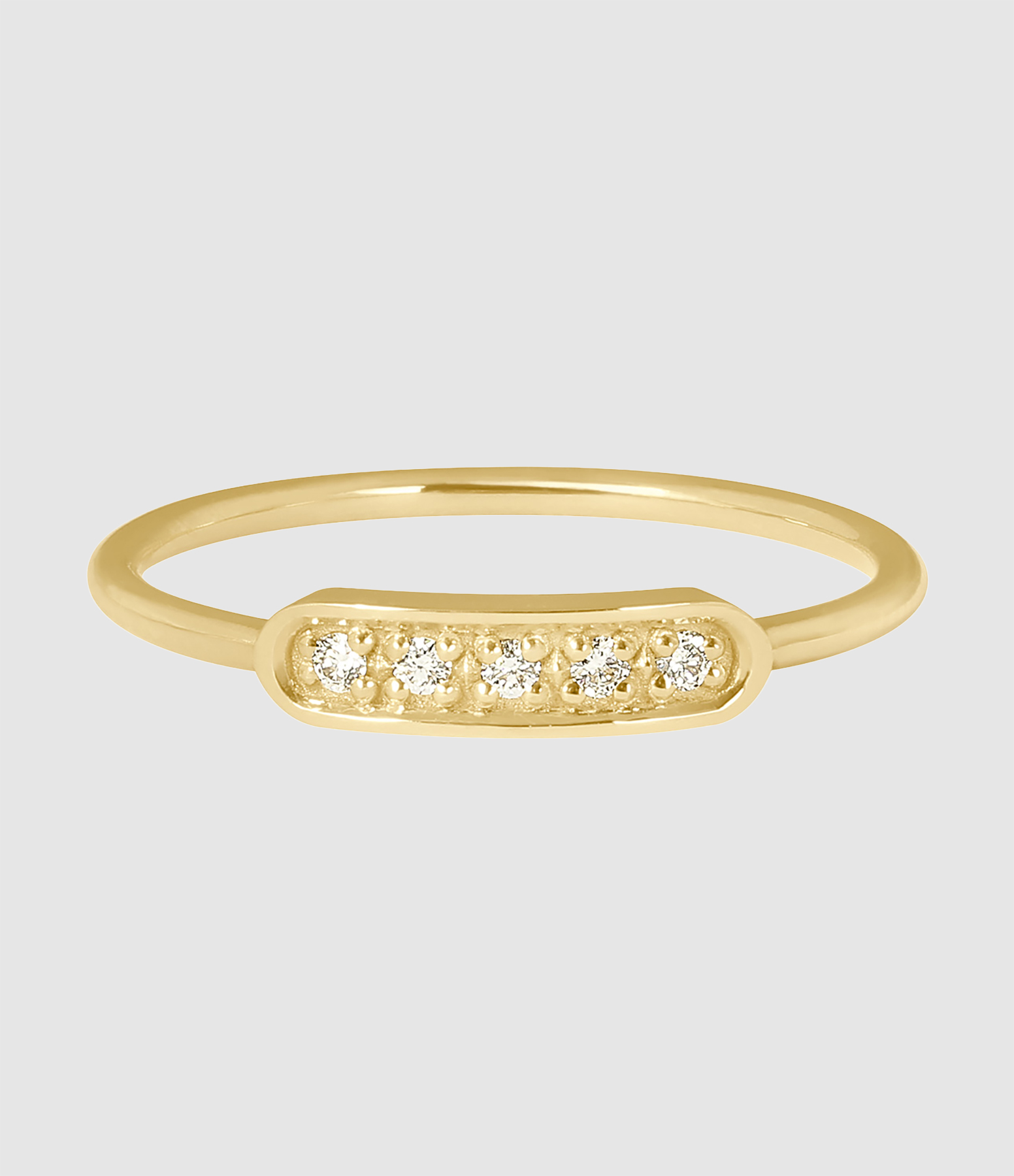 Bague Ama Or Jaune Diamants