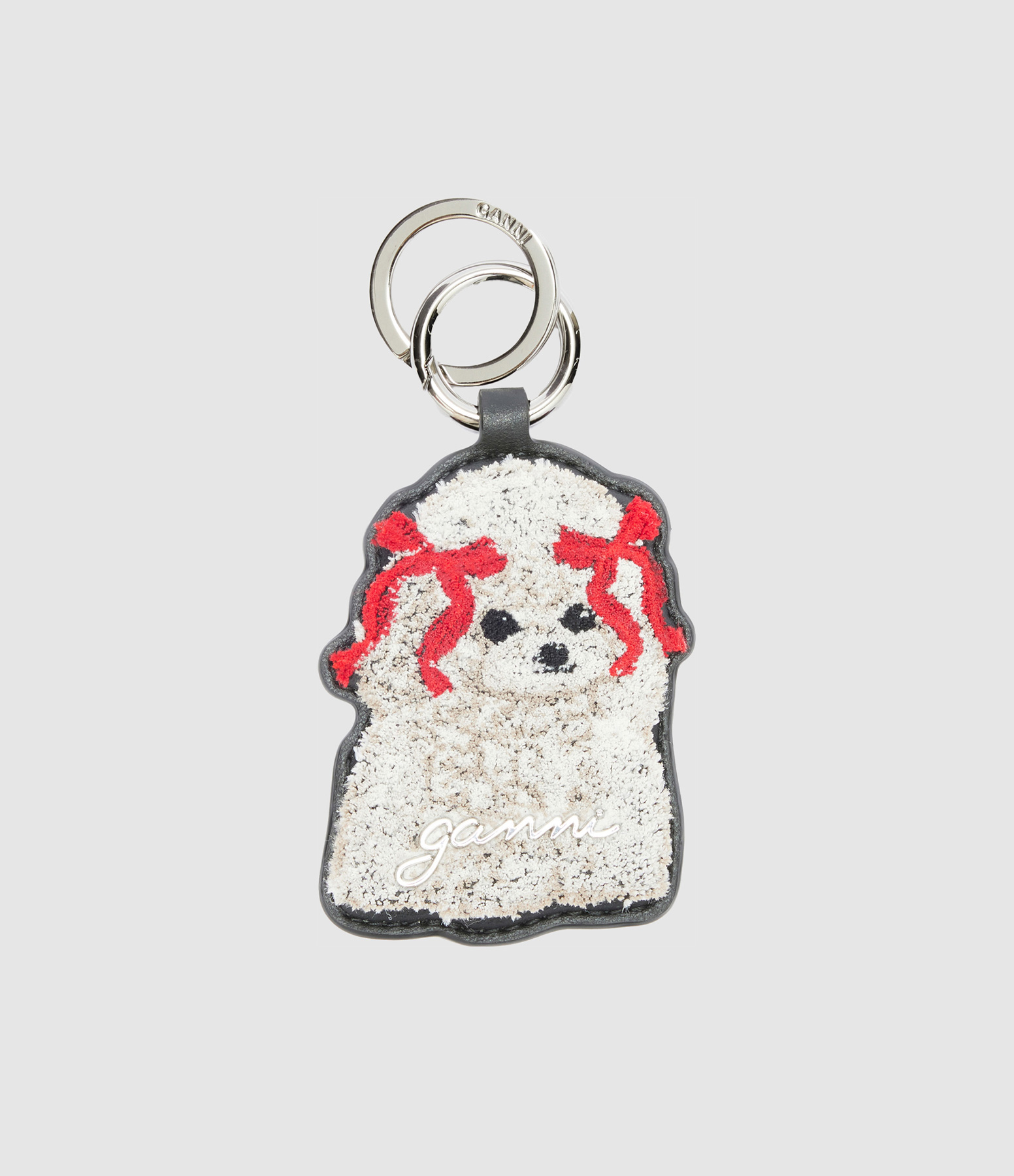 Porte-clés Dog Bow Keyring Noir