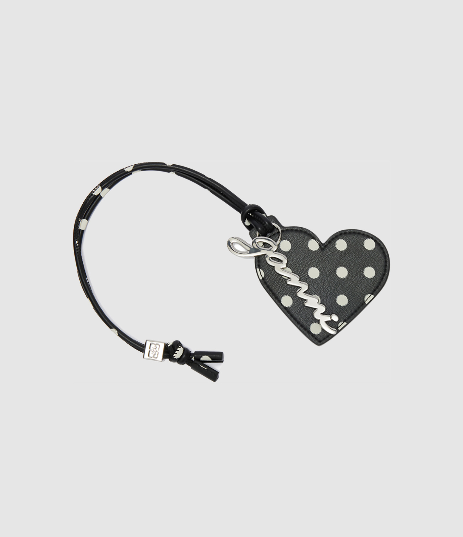 Porte-clés Bou Heart Mirror Printed Black