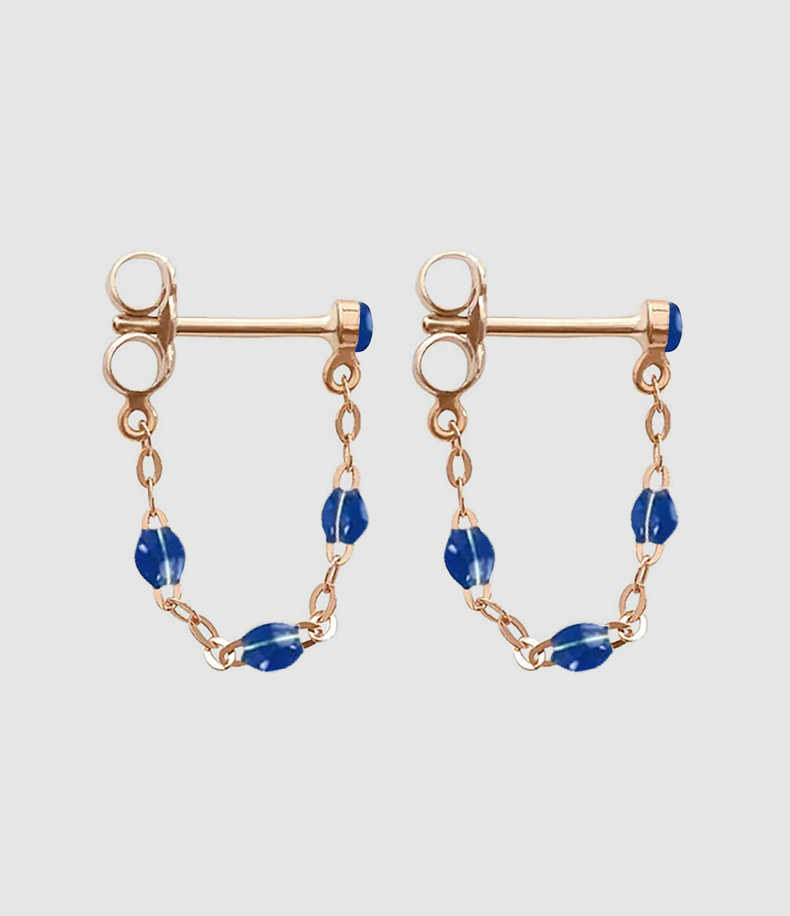 Boucles d'oreilles Classique Boucle Résine Or