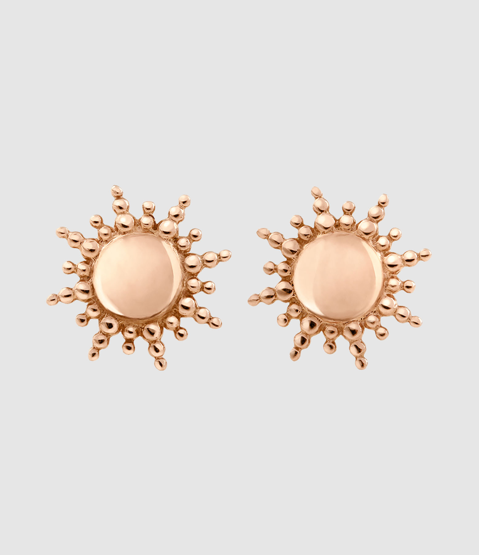 Boucles d'oreilles Soleil Or