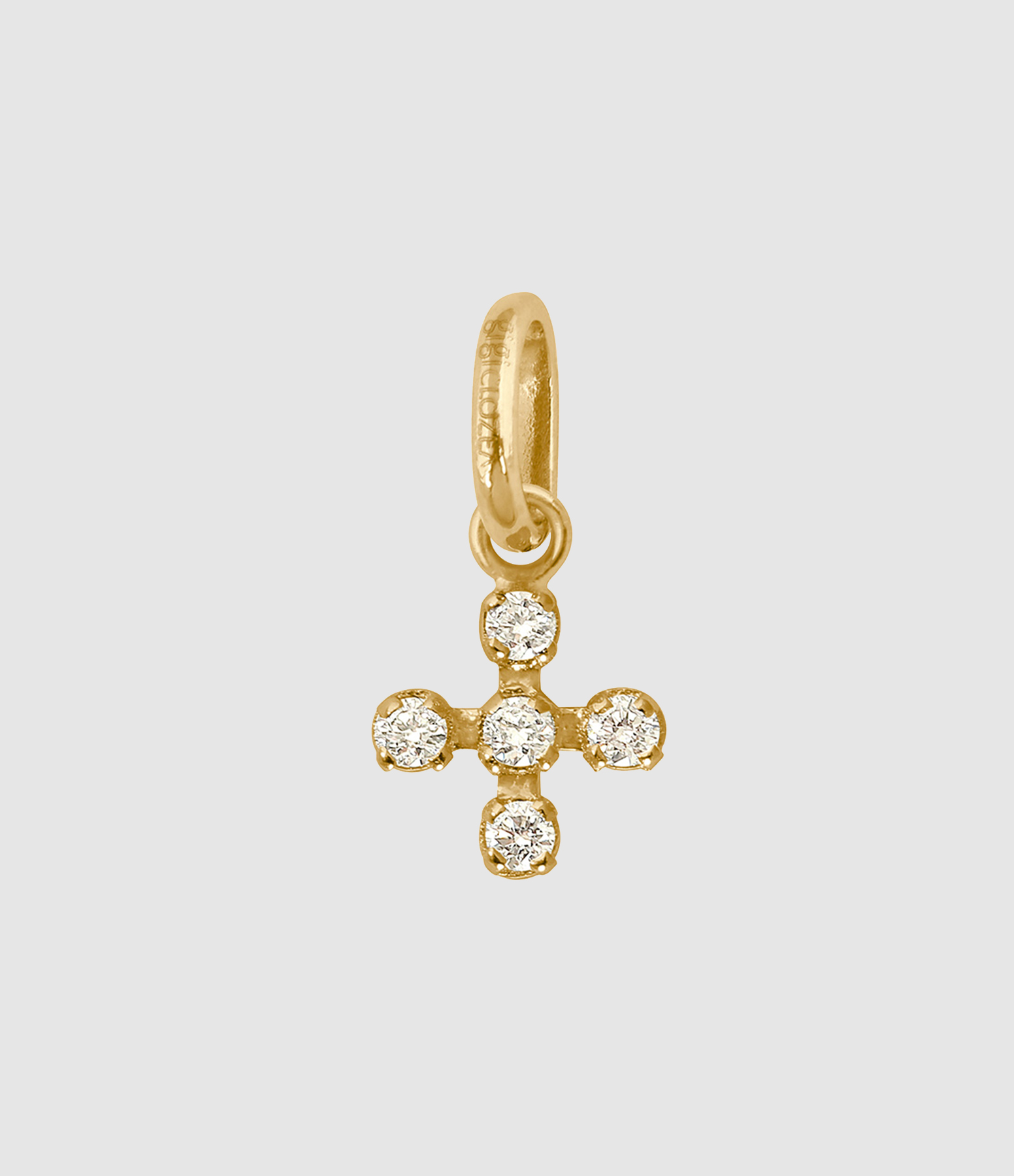 Pendentif Spark Or Jaune Diamants