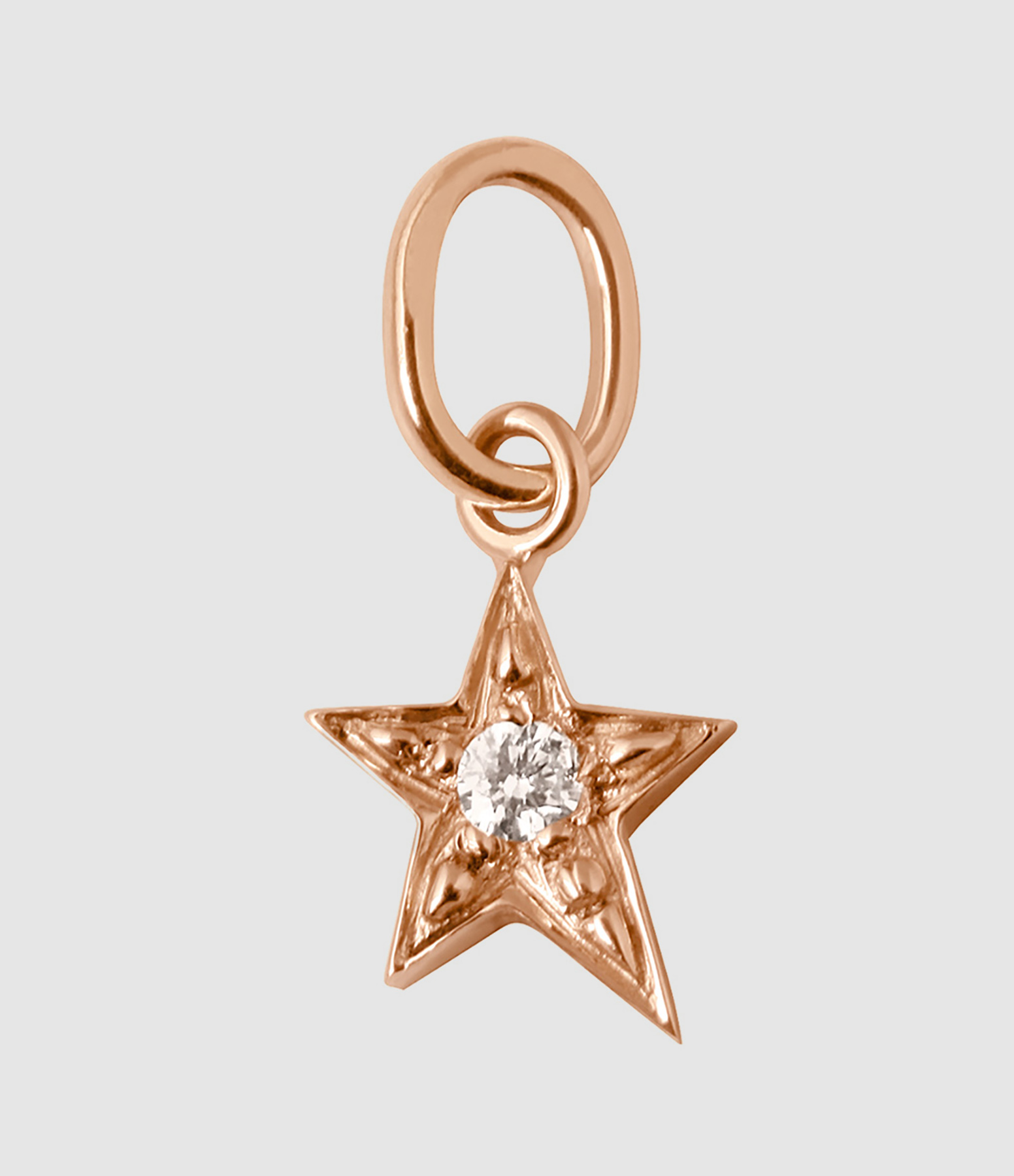 Pendentif Étoile Diamant Or