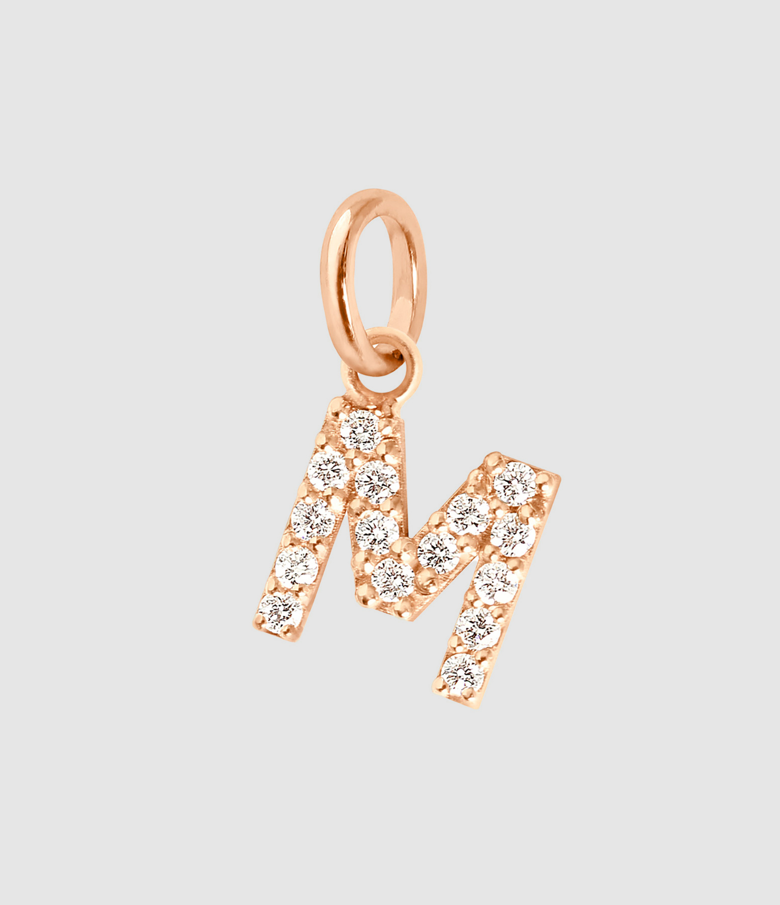 Pendentif Lucky Letter Diamants Or