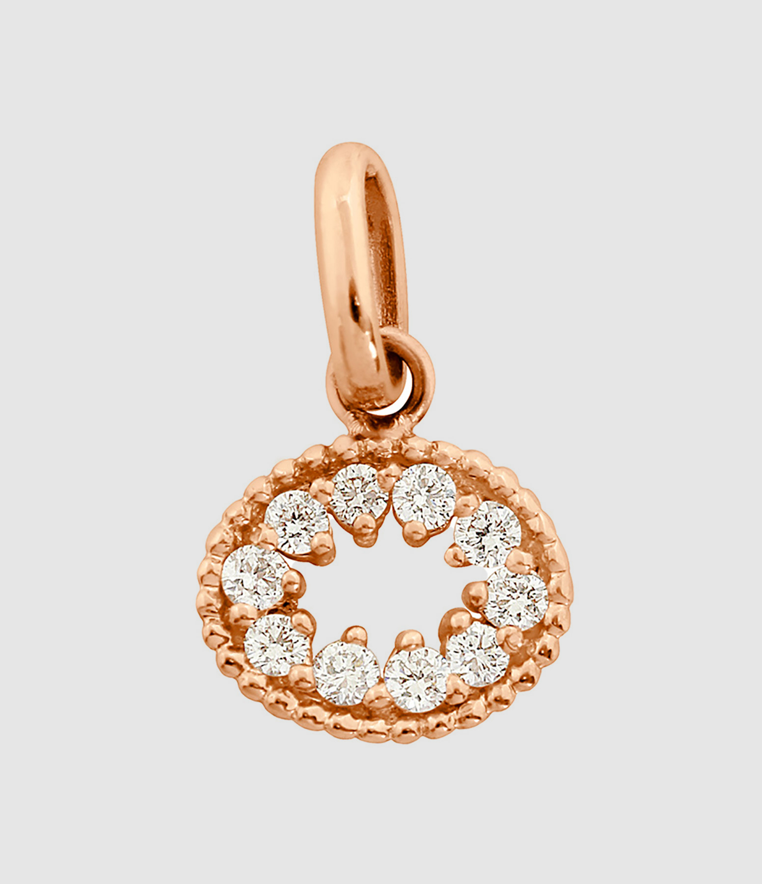 Pendentif Œil de Pirate Diamants Or