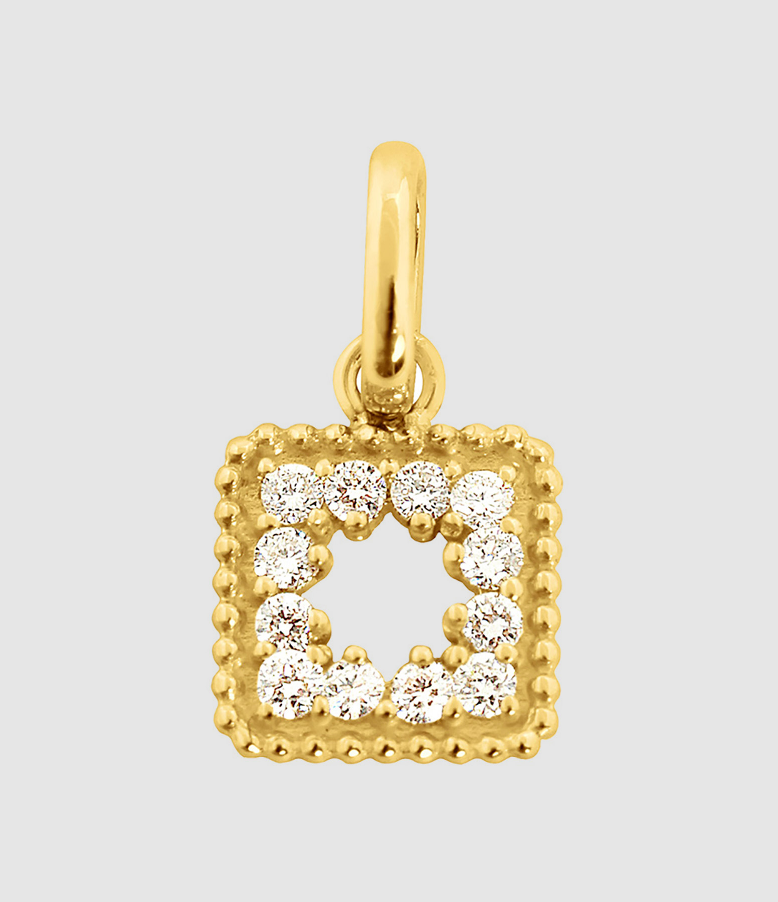 Pendentif Trésor Diamants Or Jaune