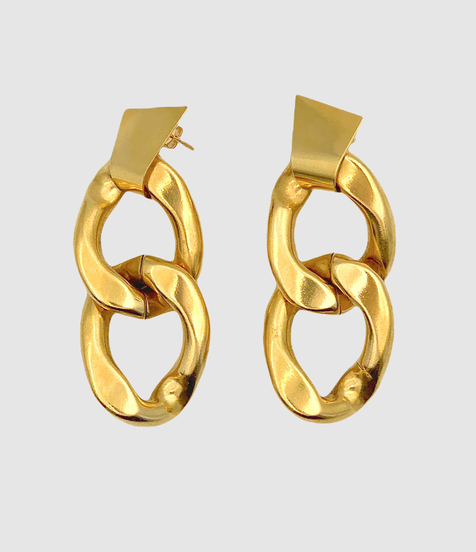 Boucles d'oreilles Babylone Doré