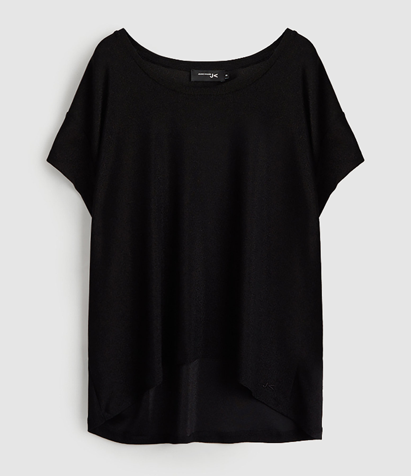 Tee-shirt Bach Col Rond Lurex Noir