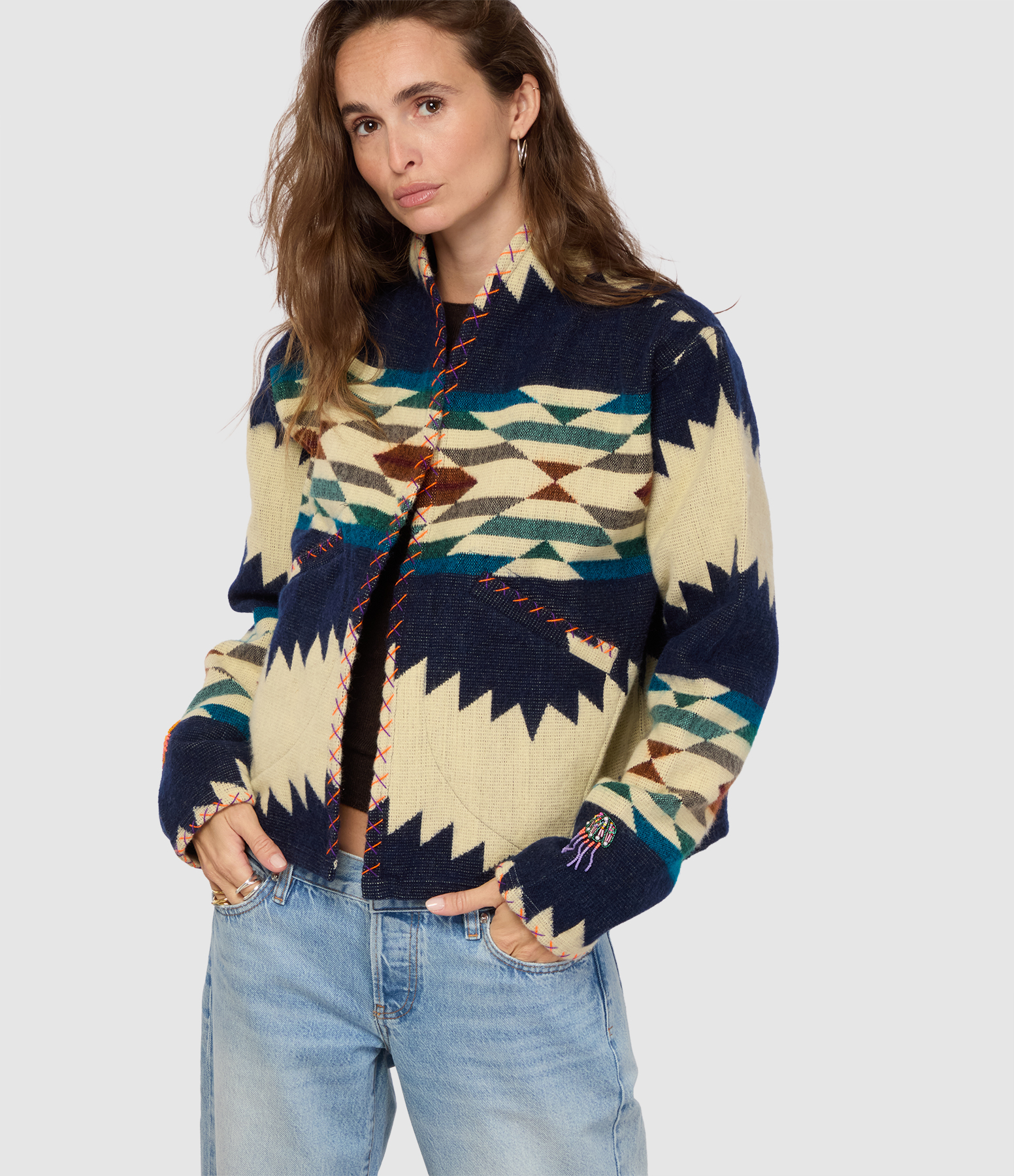 Veste Mermaid Multicolore